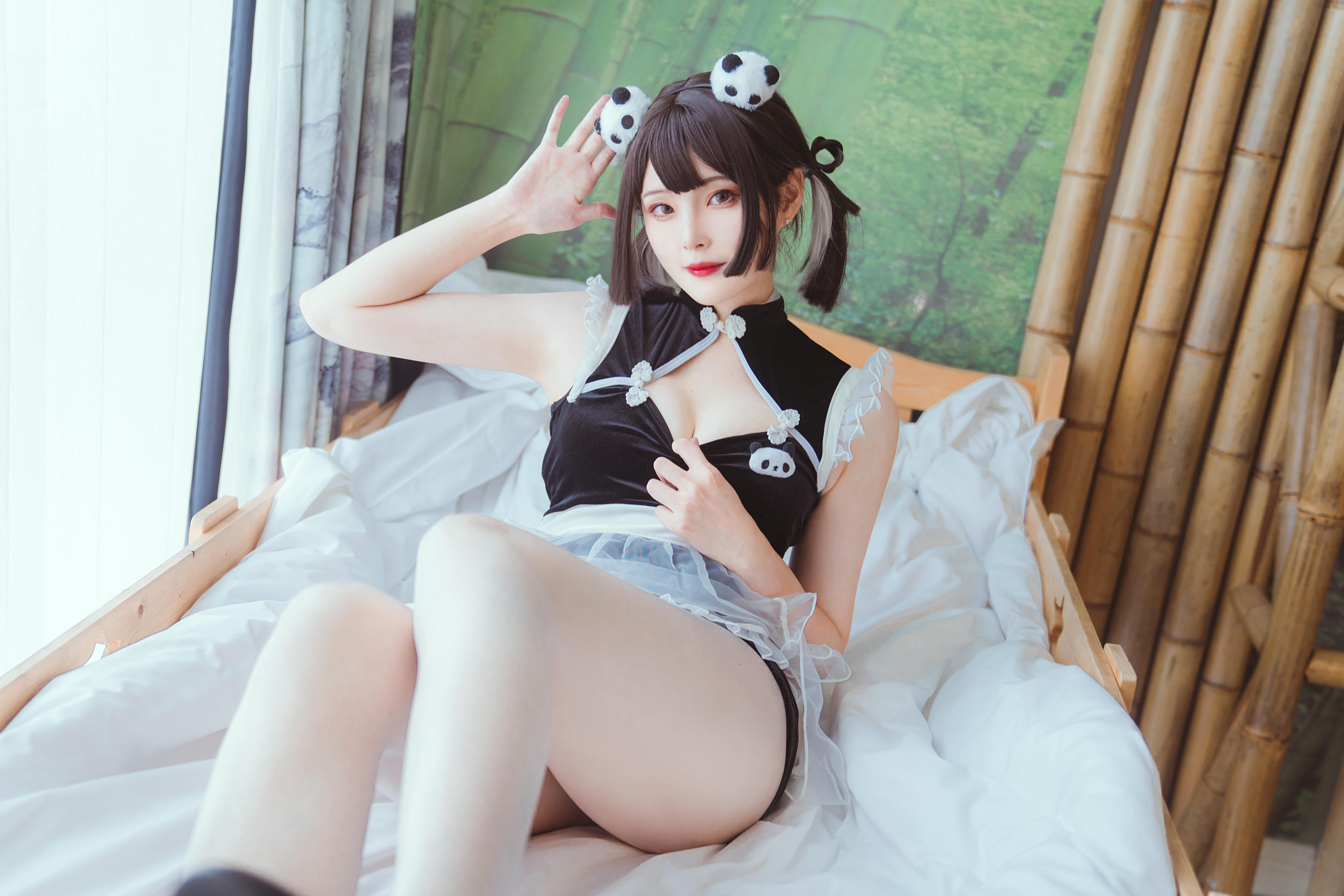 Natsuko夏夏子 NO.034 熊猫女仆64P1V [48P-1V 372.06 MB]_第1集