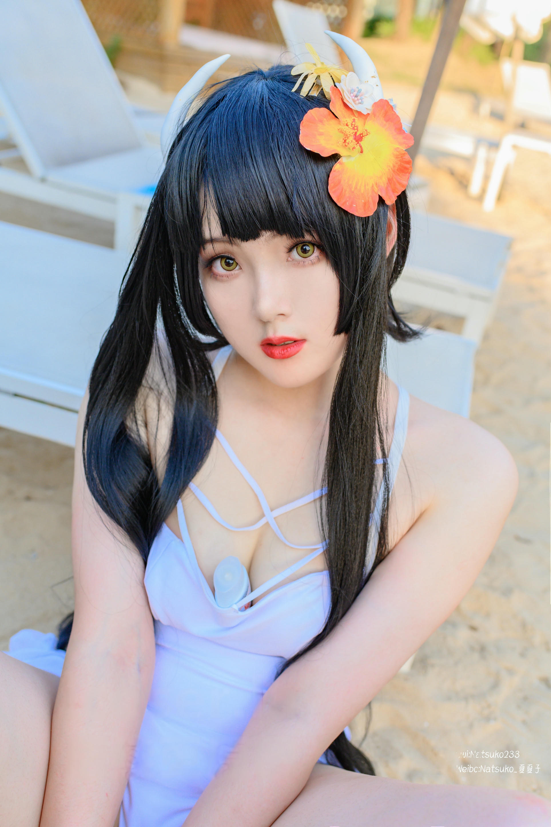 Natsuko夏夏子 NO.052 碧蓝航线 比叡泳装[55P-464.1M]_第3集