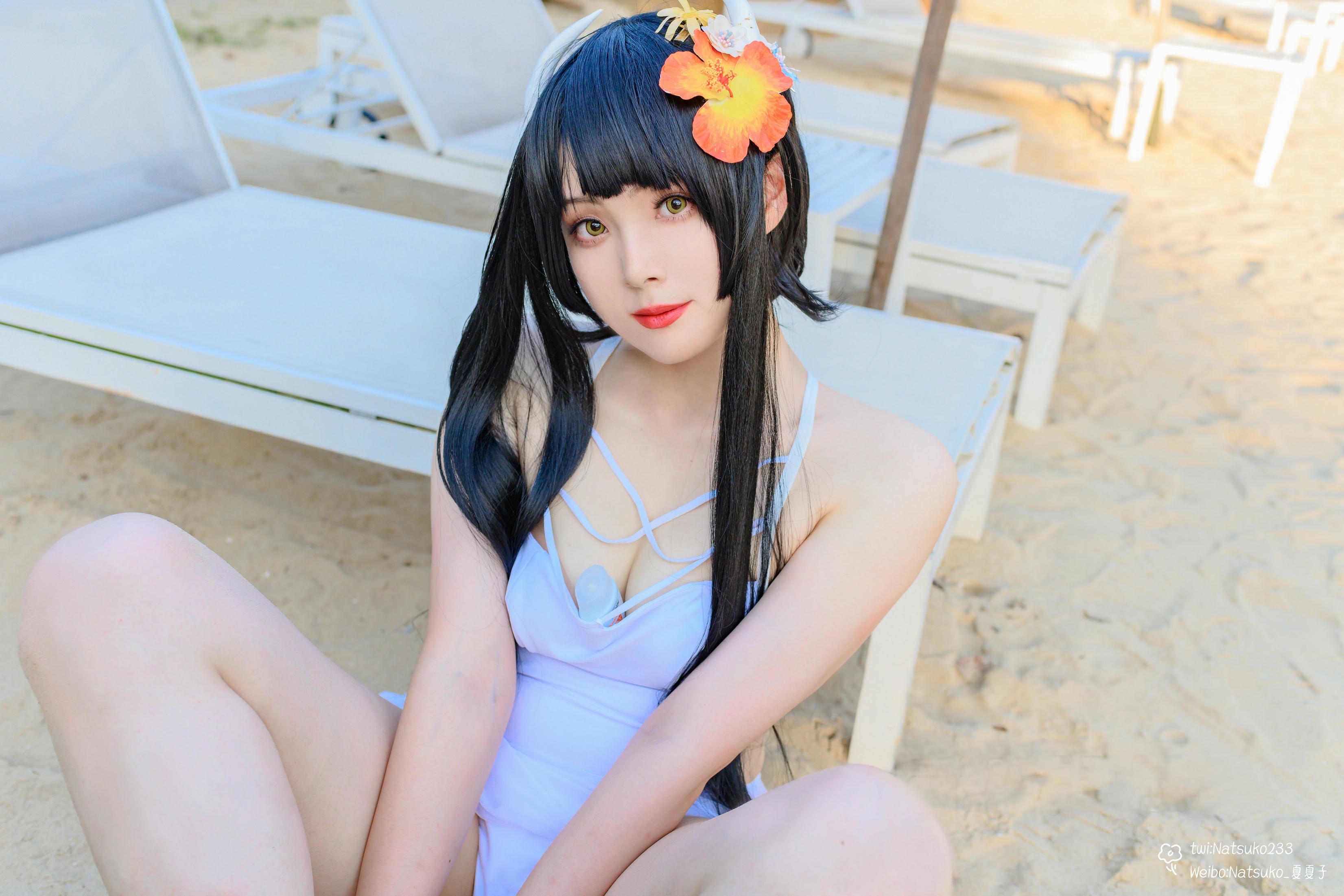 Natsuko夏夏子 NO.052 碧蓝航线 比叡泳装[55P-464.1M]_第3集
