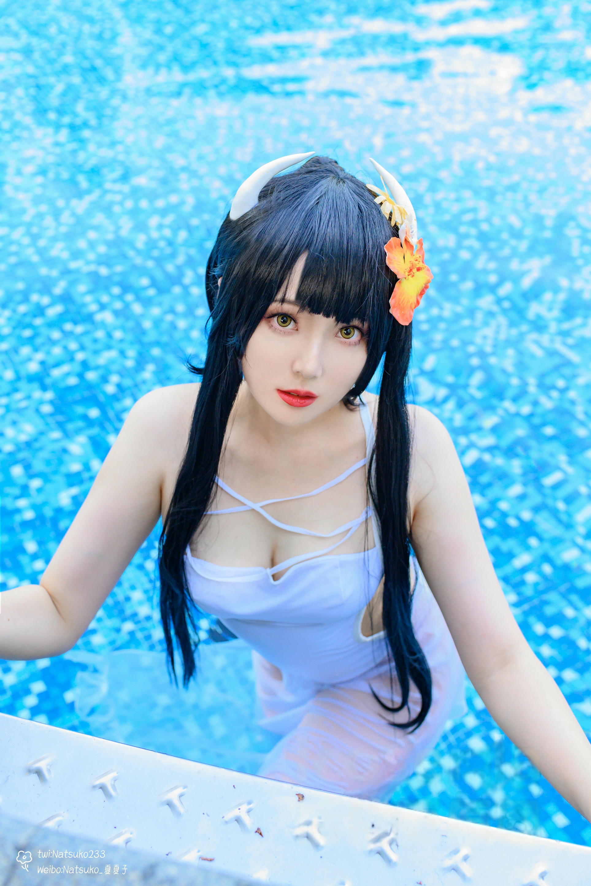Natsuko夏夏子 NO.052 碧蓝航线 比叡泳装[55P-464.1M]_第3集