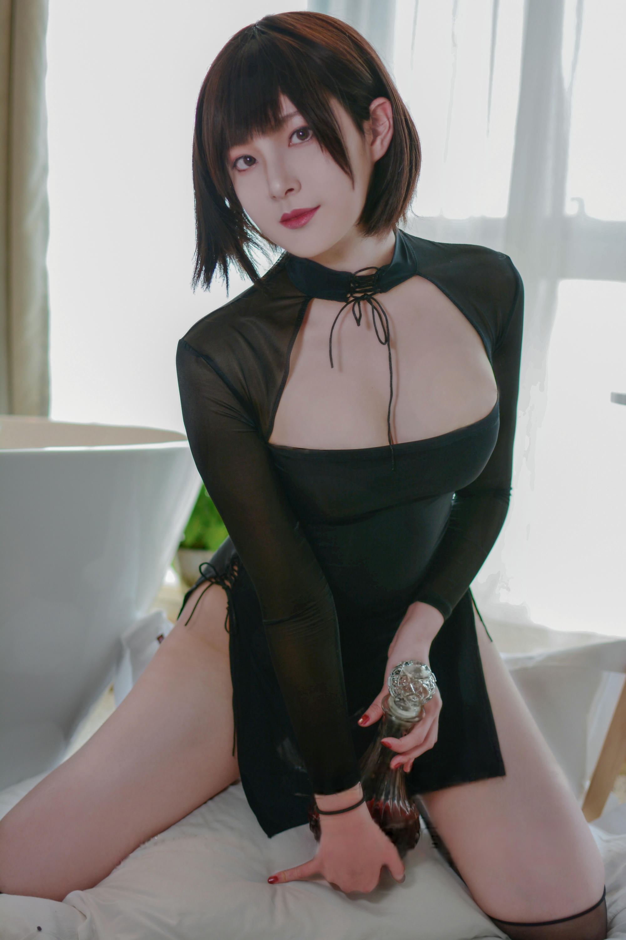 Natsuko夏夏子 NO.054 开胸旗袍[18P-77.9M]_第1集