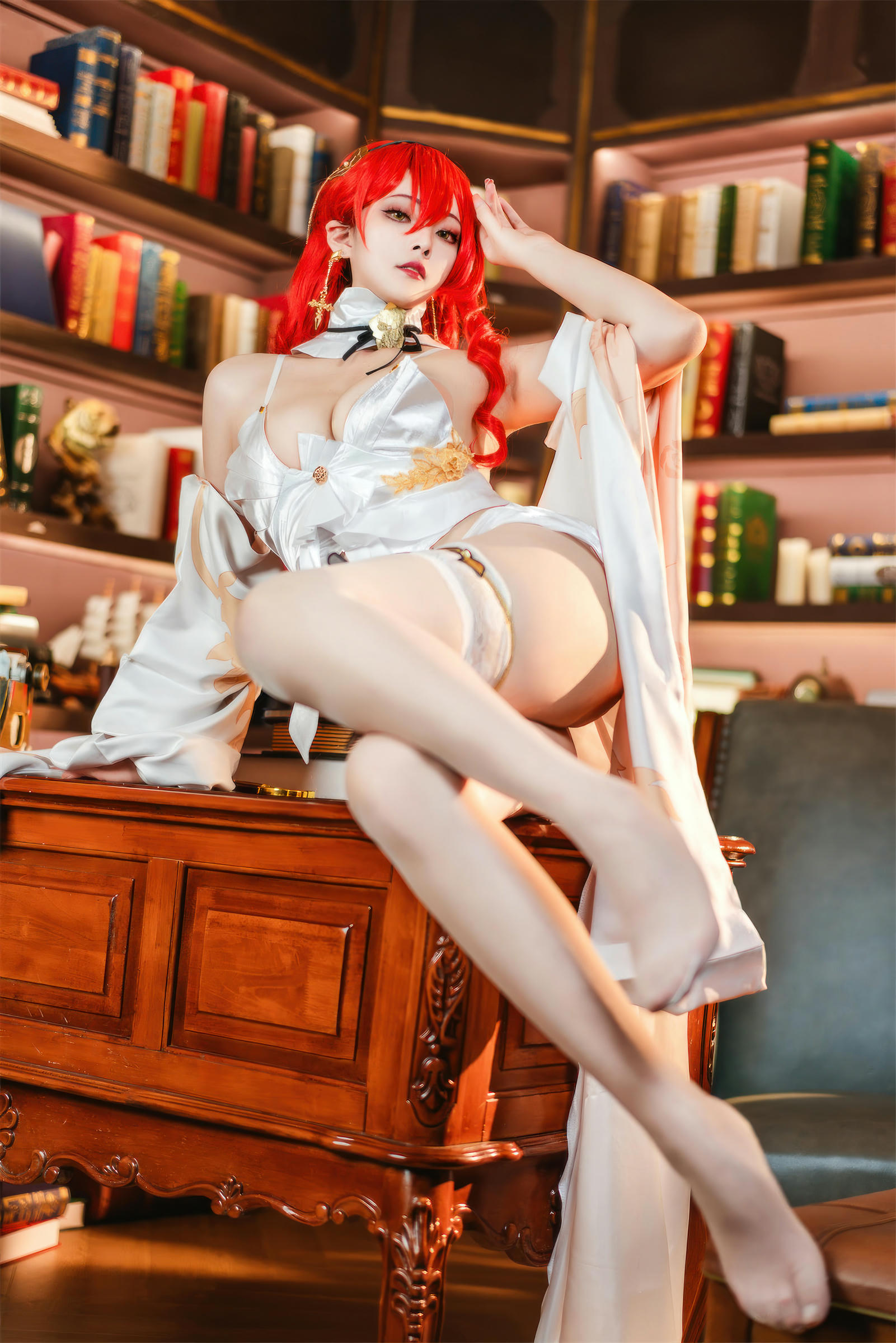 Natsuko夏夏子 NO.062 崩坏：星穹铁道 姬子礼服[77P 426M]_第2集