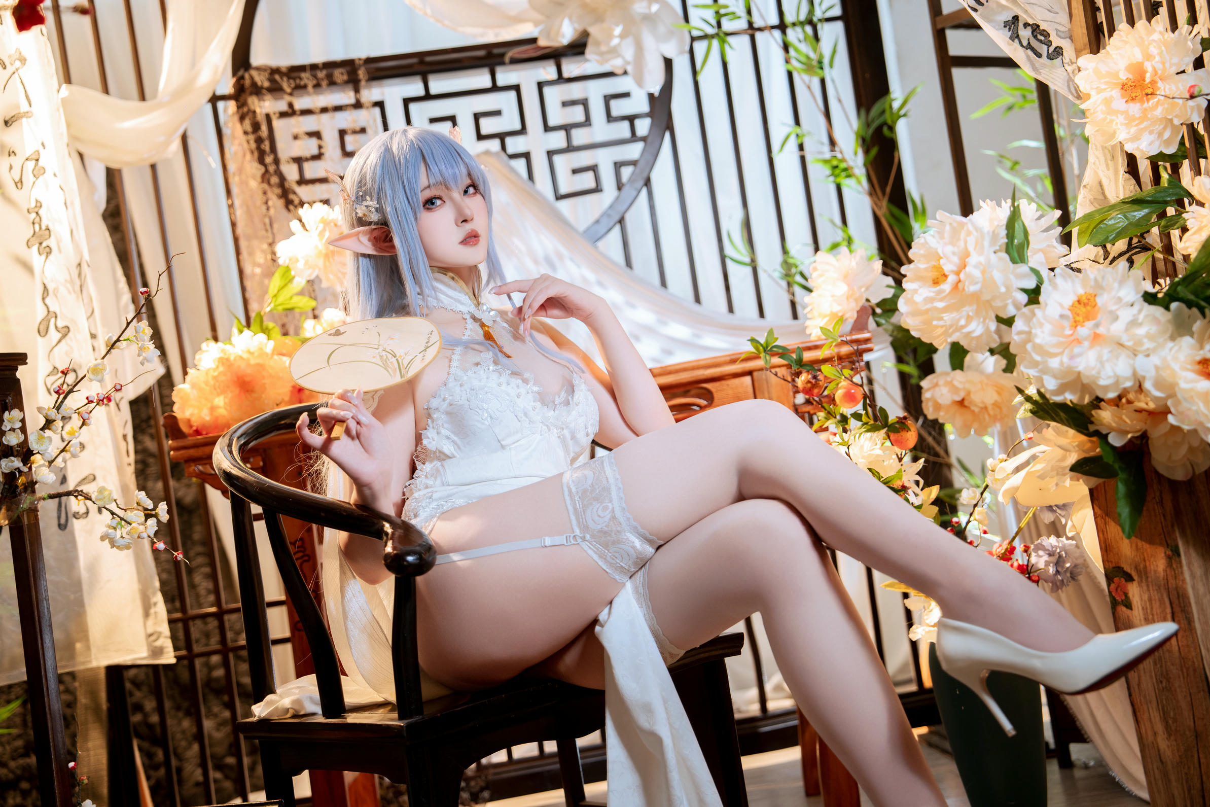 Natsuko夏夏子 NO.074 碧蓝航线 阿尔比恩旗袍[52P-452.8M]_第2集