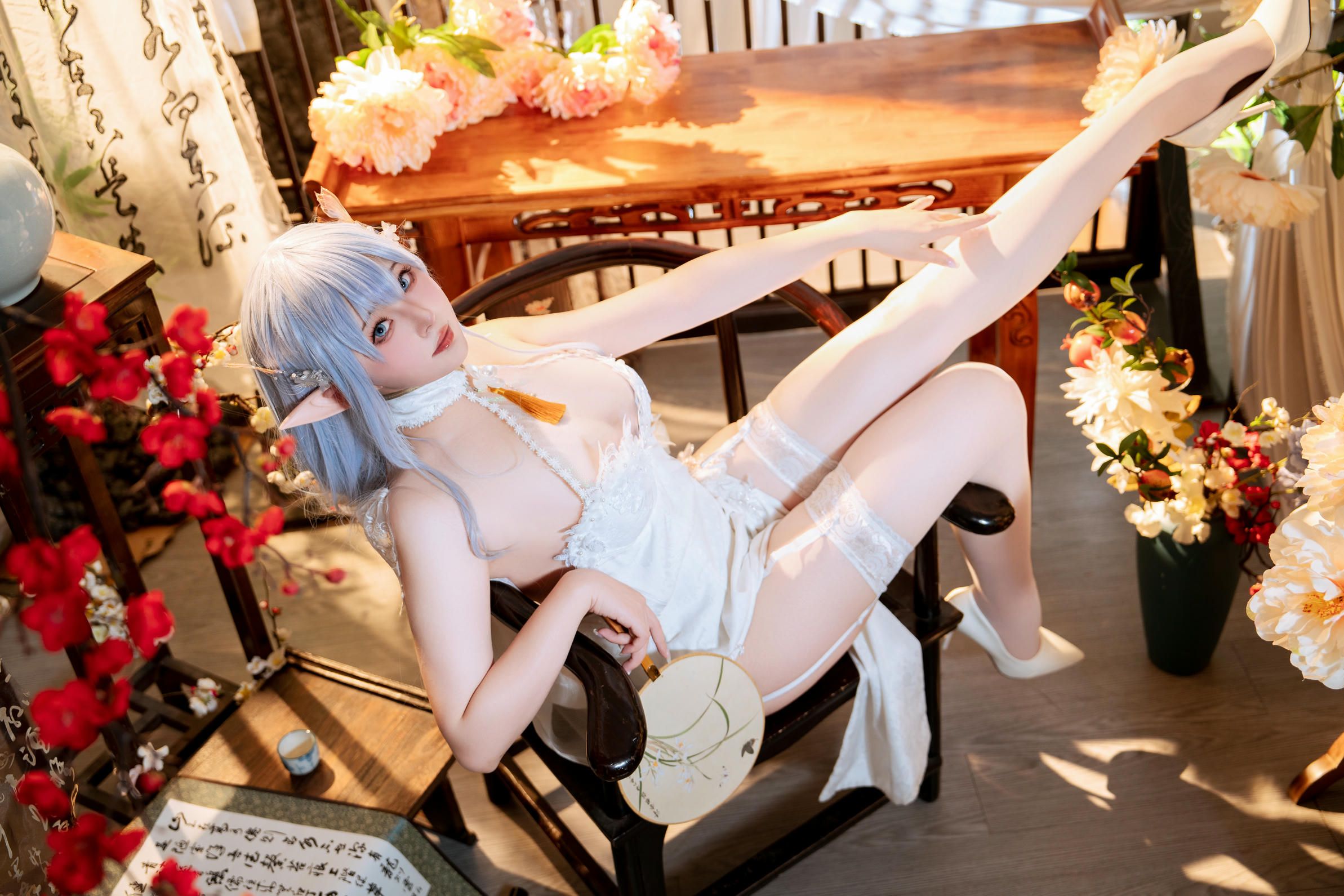Natsuko夏夏子 NO.074 碧蓝航线 阿尔比恩旗袍[52P-452.8M]_第2集