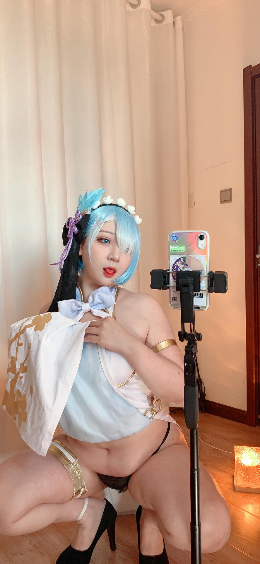 欧翼翼-4.26蕾姆旗袍-体育作业_第2集
