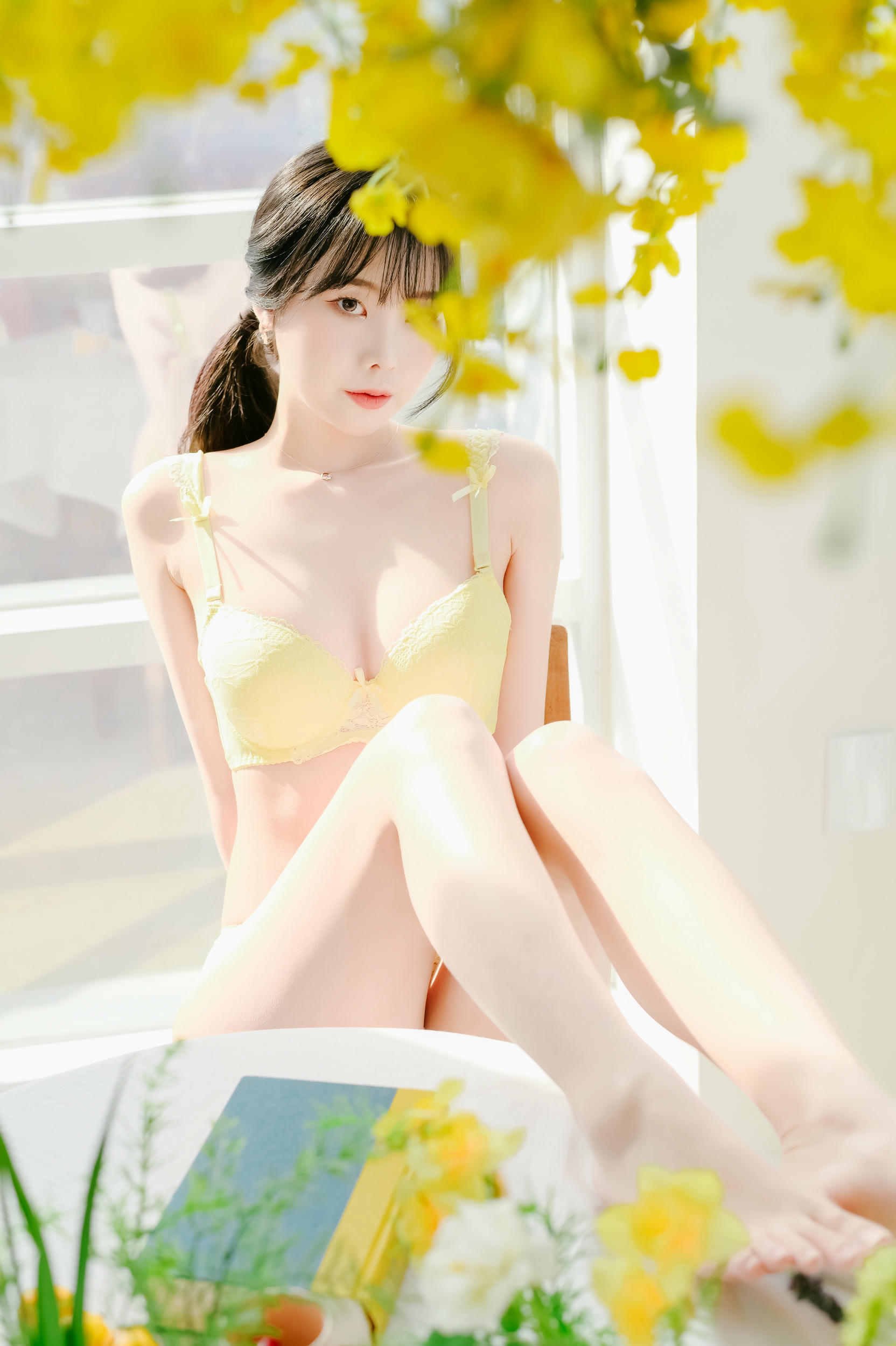 韩国美女-Patreon NO.046 Yuna (유나) 2022_03 Flowers [26P-127MB]_第1集