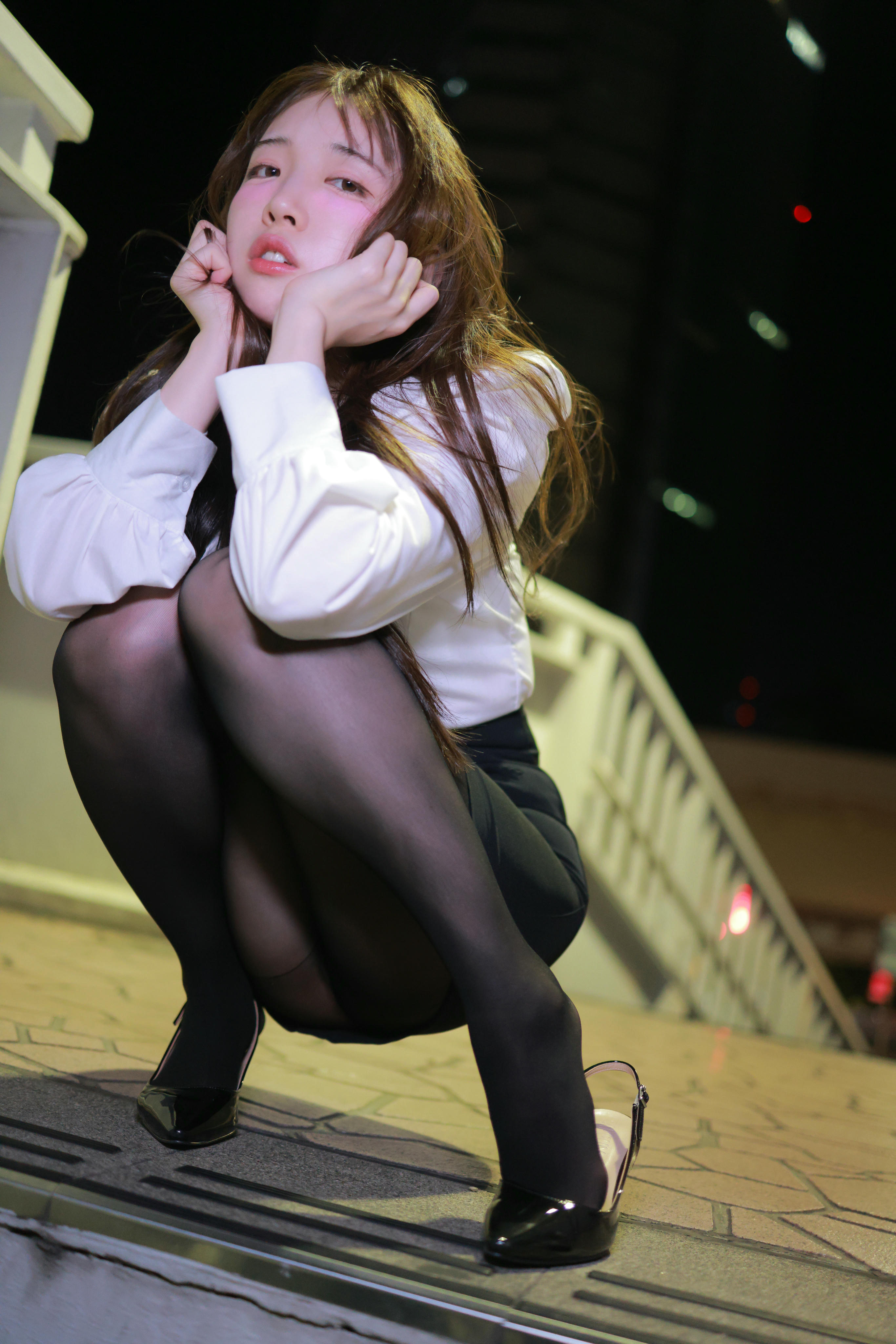 韩国美女-Patreon NO.061 rinaモモリナ (momorina) GINZA OL [82P／471MB]_第3集