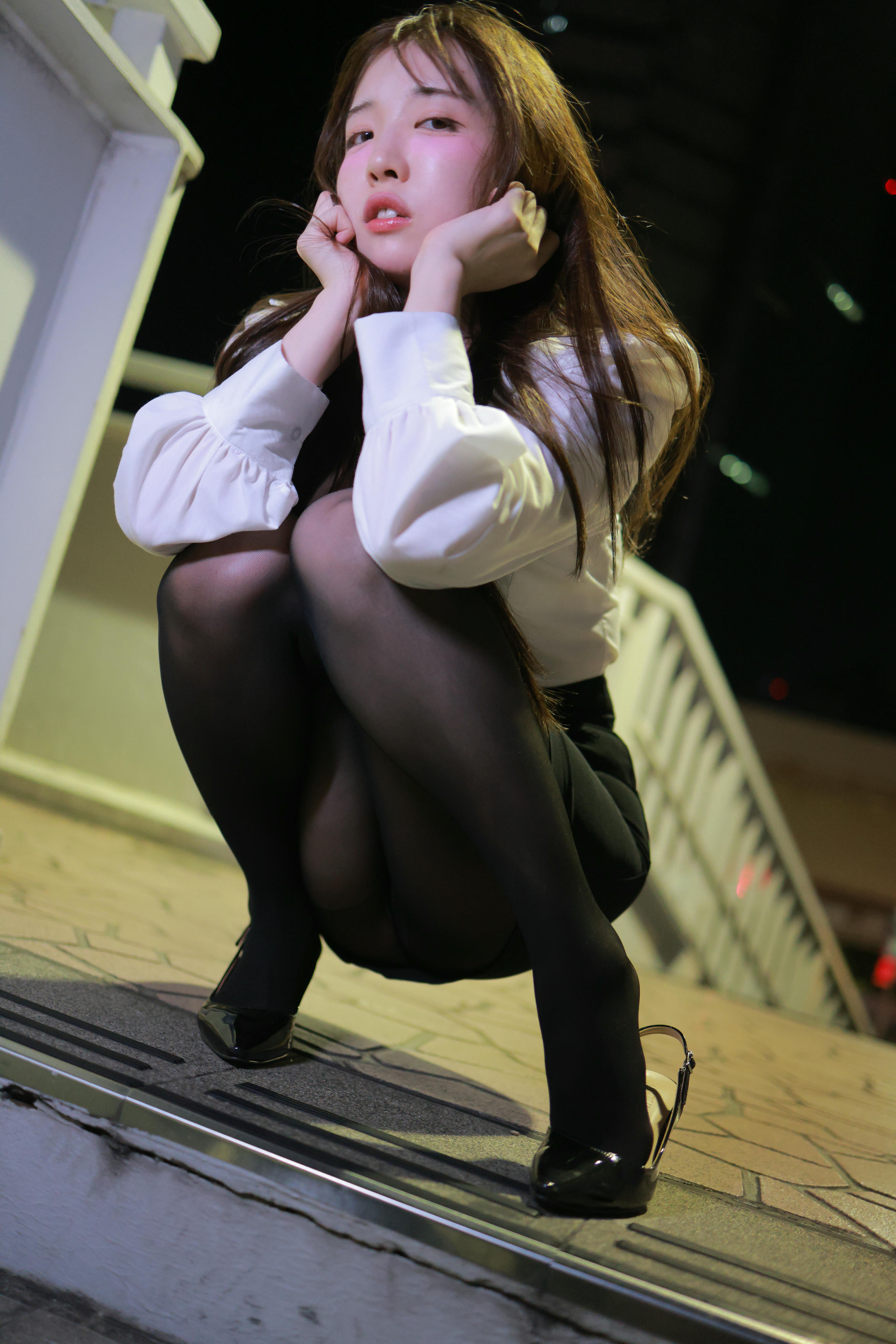 韩国美女-Patreon NO.061 rinaモモリナ (momorina) GINZA OL [82P／471MB]_第3集