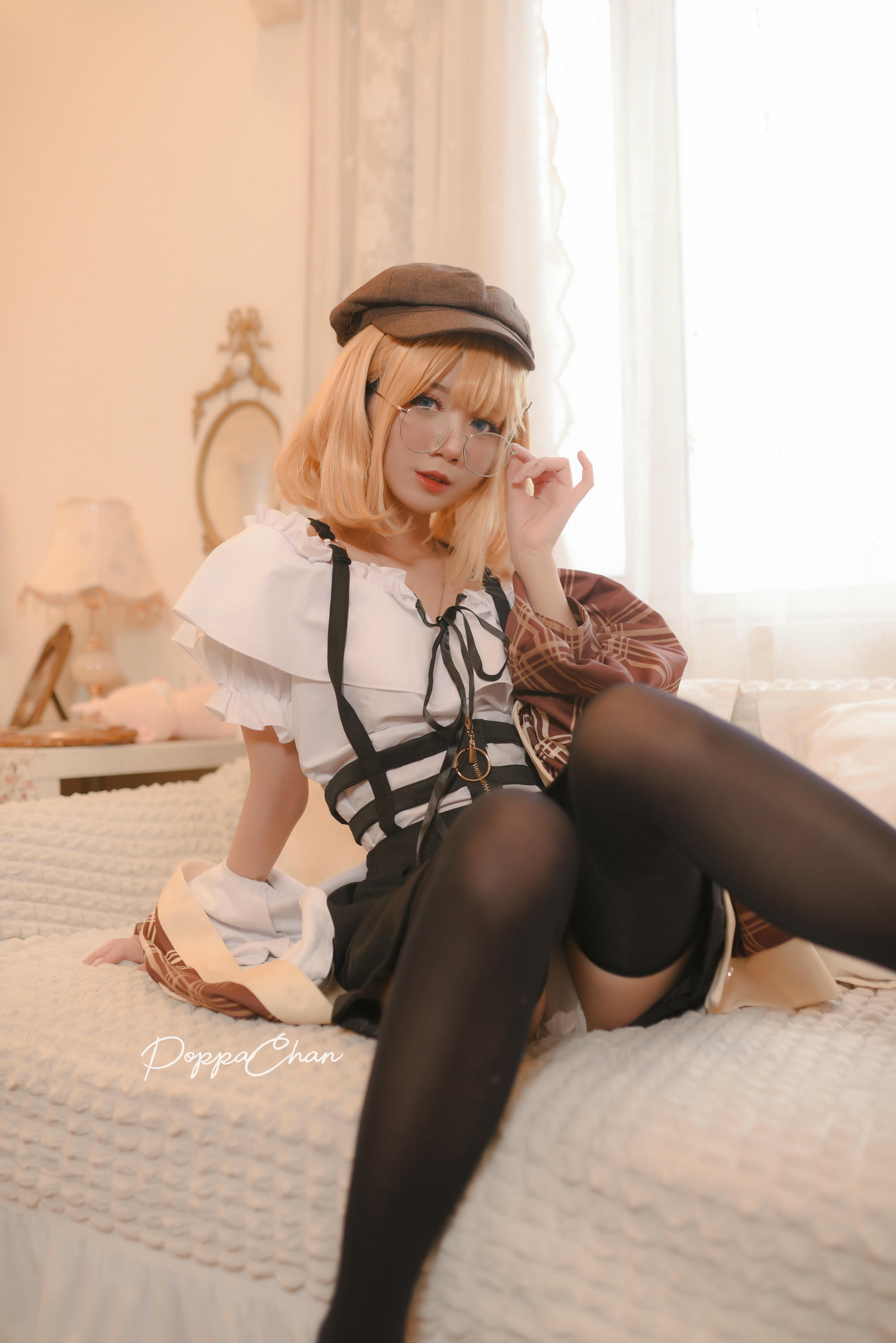 越南coser-PoppaChan NO.015 Amelia Watson Casual Clothes version [50P+10V／261MB]_第1集