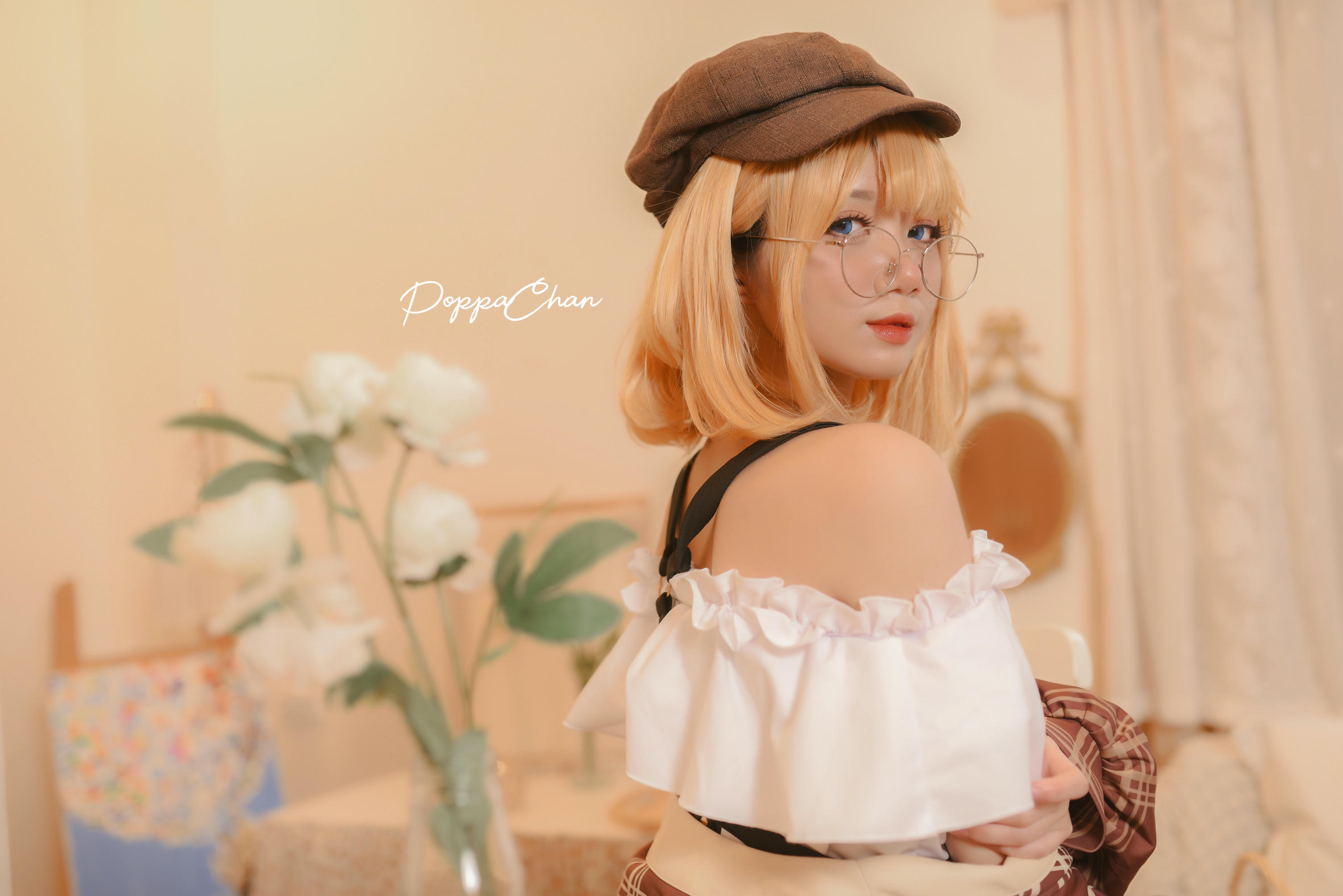 越南coser-PoppaChan NO.015 Amelia Watson Casual Clothes version [50P+10V／261MB]_第1集