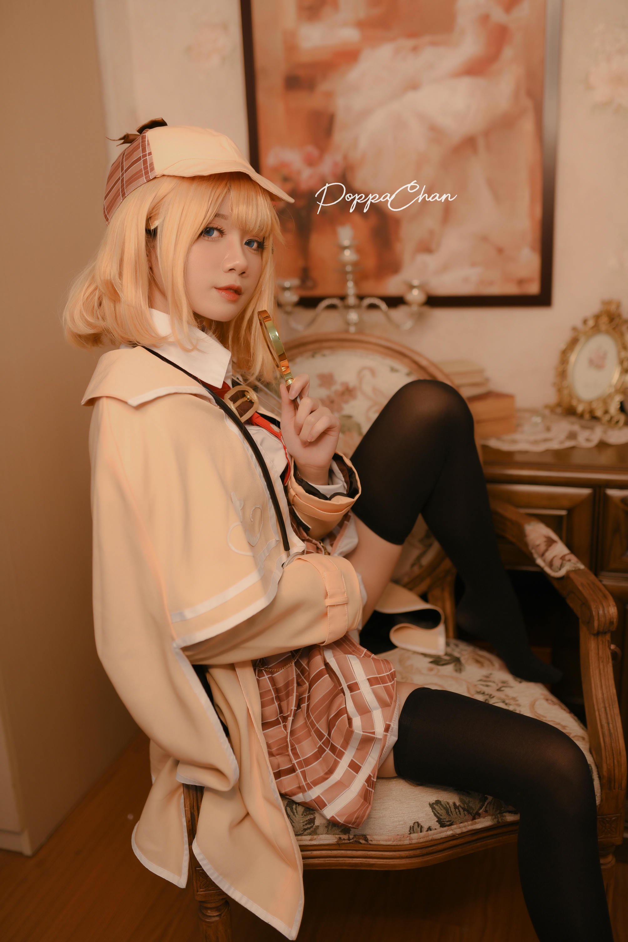 越南coser-PoppaChan NO.015 Amelia Watson Casual Clothes version [50P+10V／261MB]_第2集