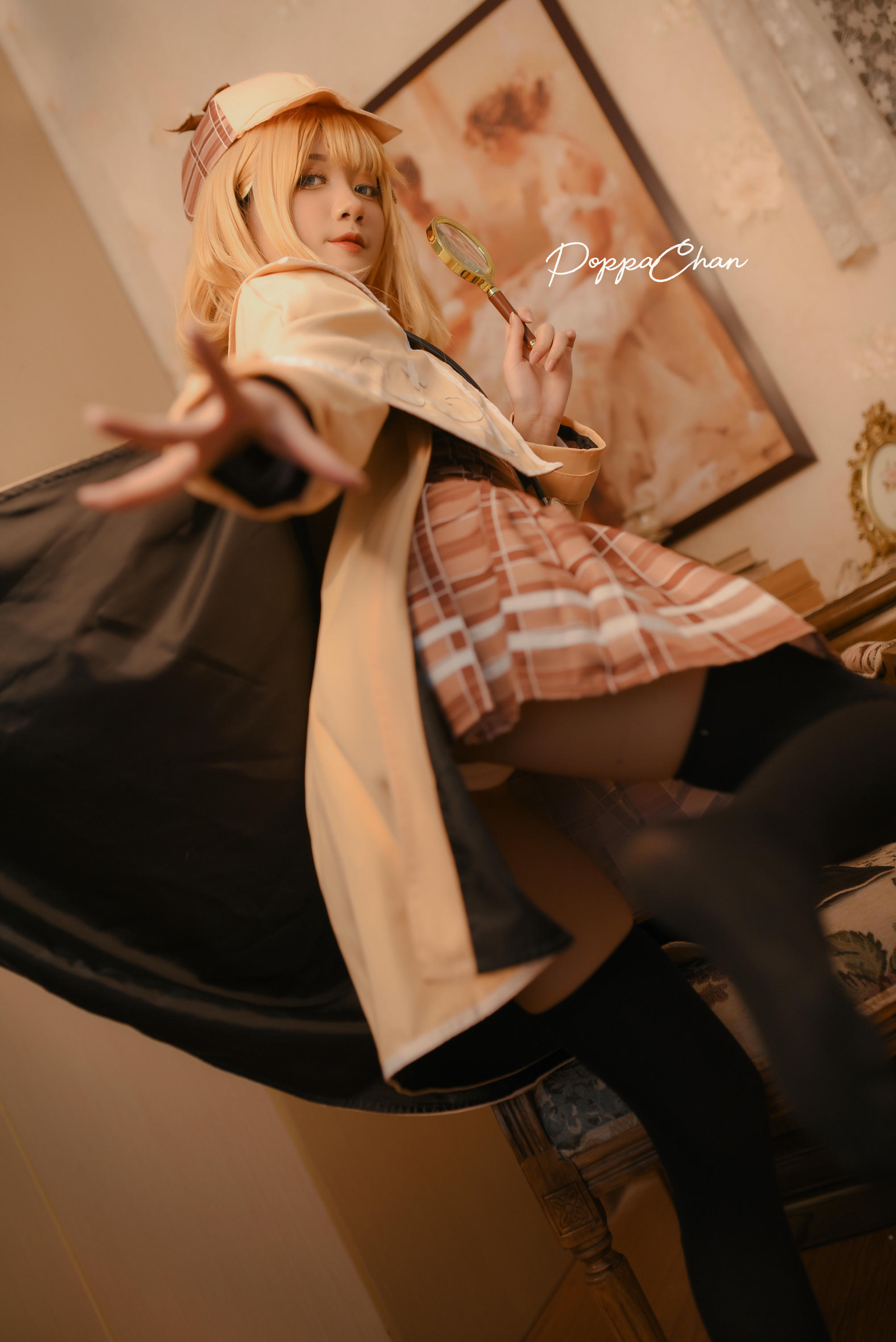 越南coser-PoppaChan NO.015 Amelia Watson Casual Clothes version [50P+10V／261MB]_第2集