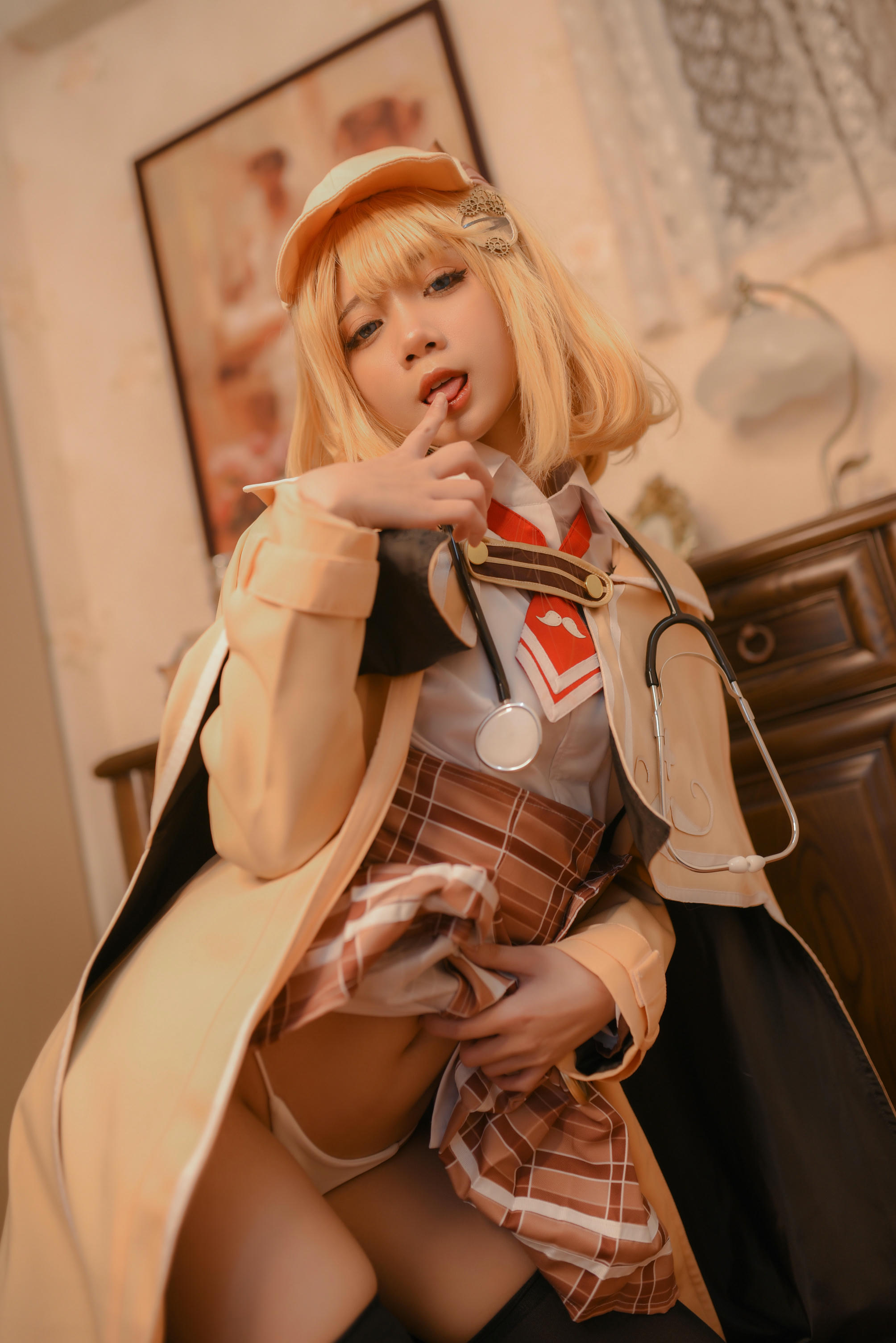越南coser-PoppaChan NO.015 Amelia Watson Casual Clothes version [50P+10V／261MB]_第2集