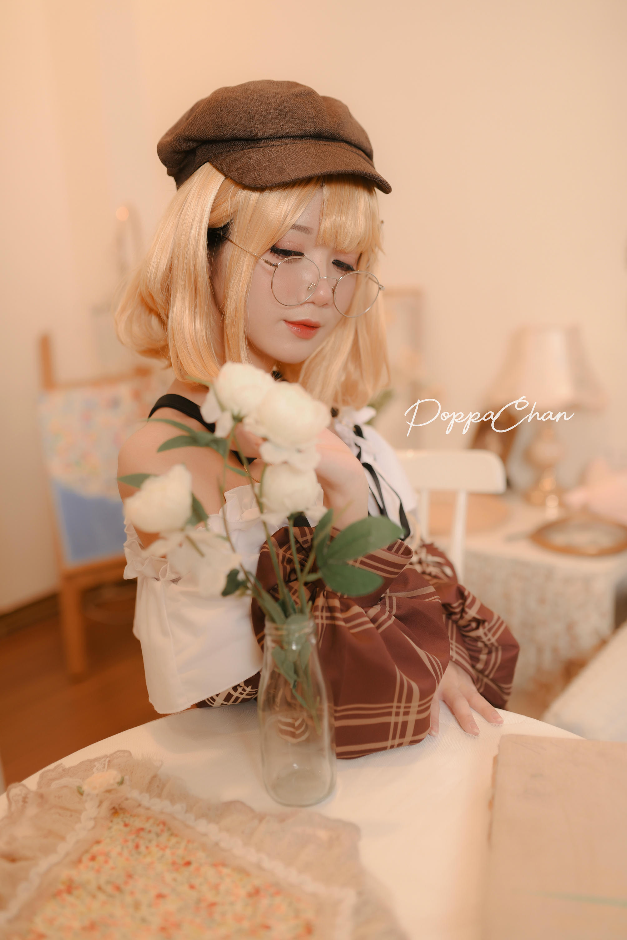 越南coser-PoppaChan NO.015 Amelia Watson Casual Clothes version [50P+10V／261MB]_第1集