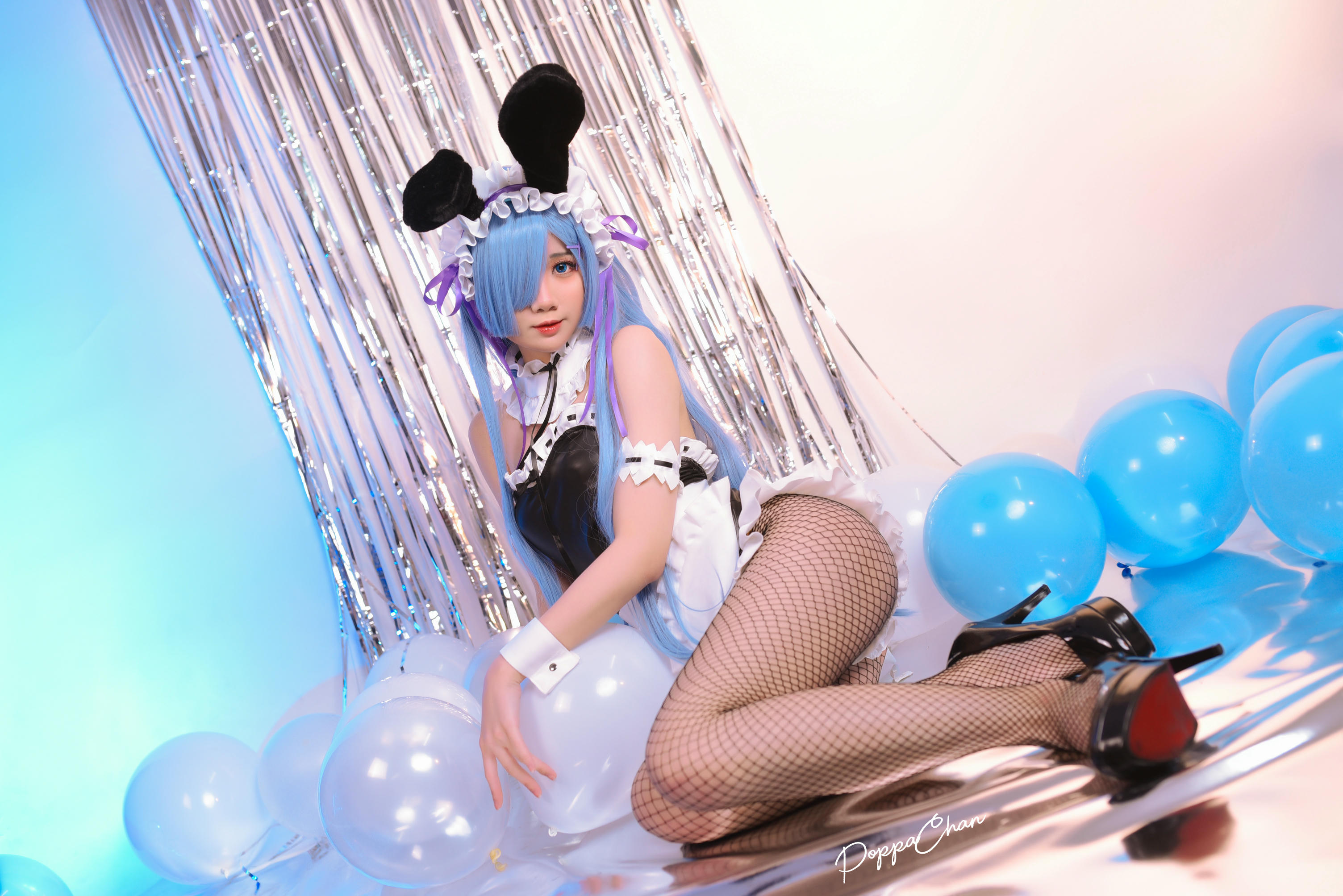 越南coser-PoppaChan NO.022 Rem Bunny Re-Zero[37P+12V／489MB]_第1集