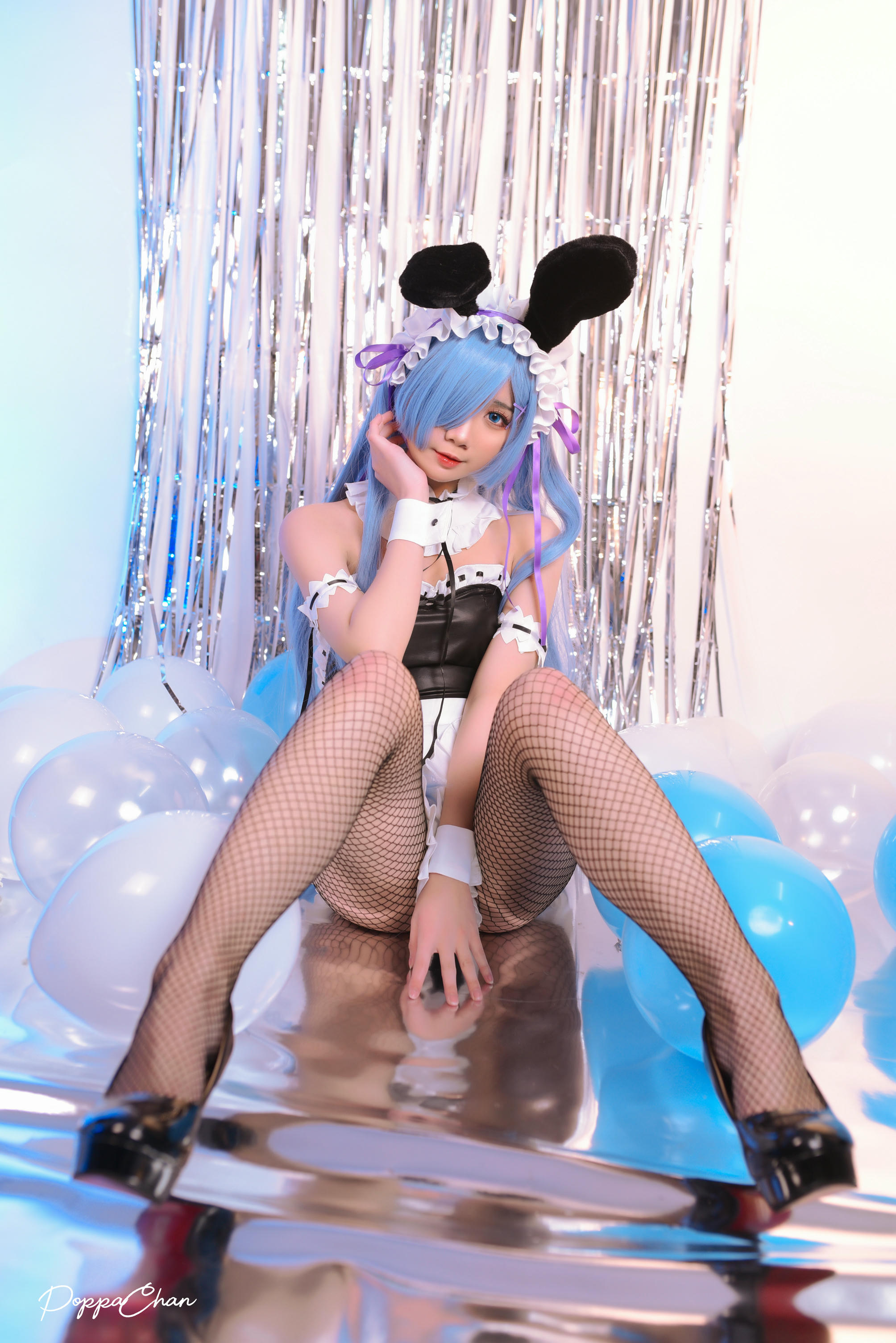 越南coser-PoppaChan NO.022 Rem Bunny Re-Zero[37P+12V／489MB]_第1集