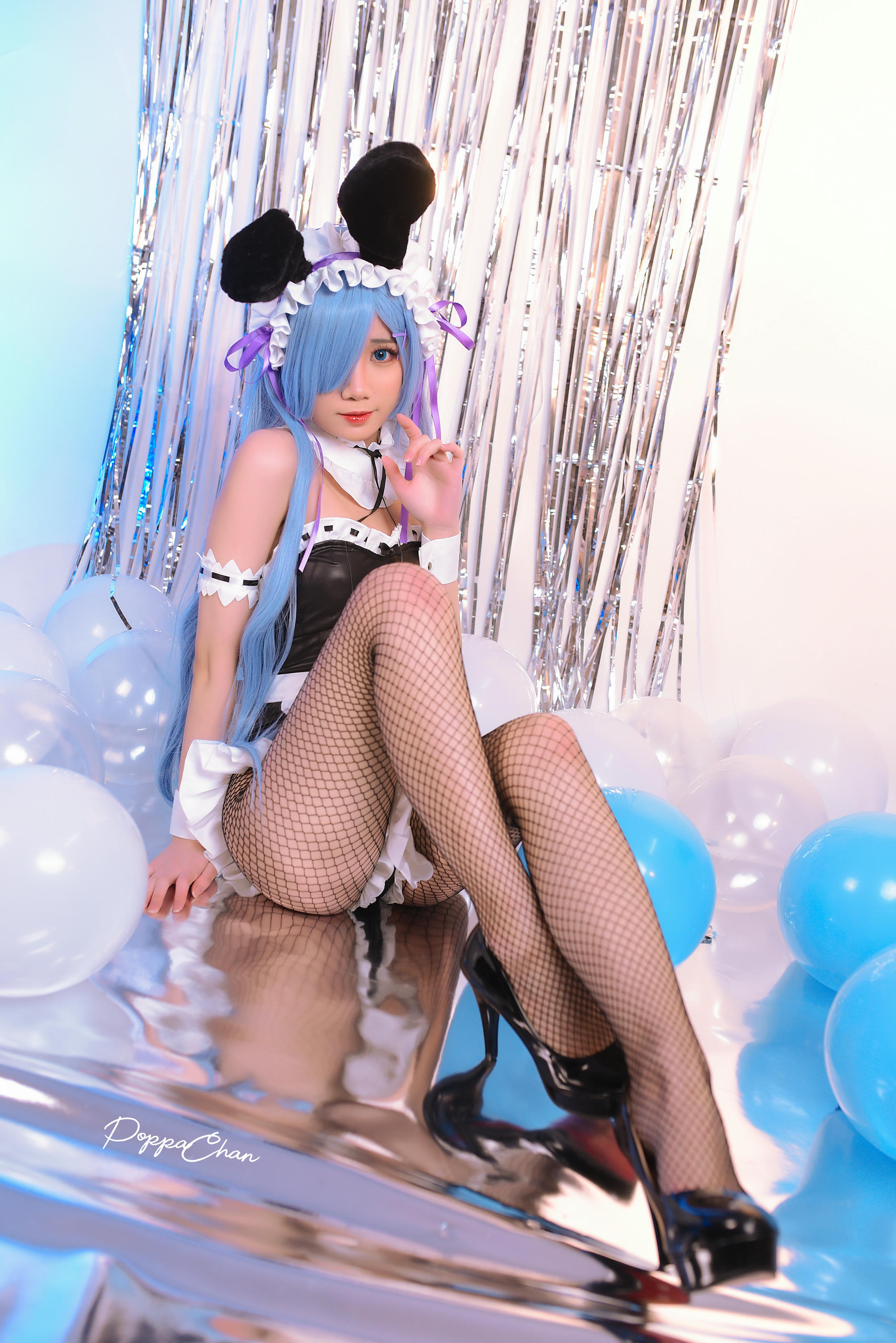 越南coser-PoppaChan NO.022 Rem Bunny Re-Zero[37P+12V／489MB]_第1集