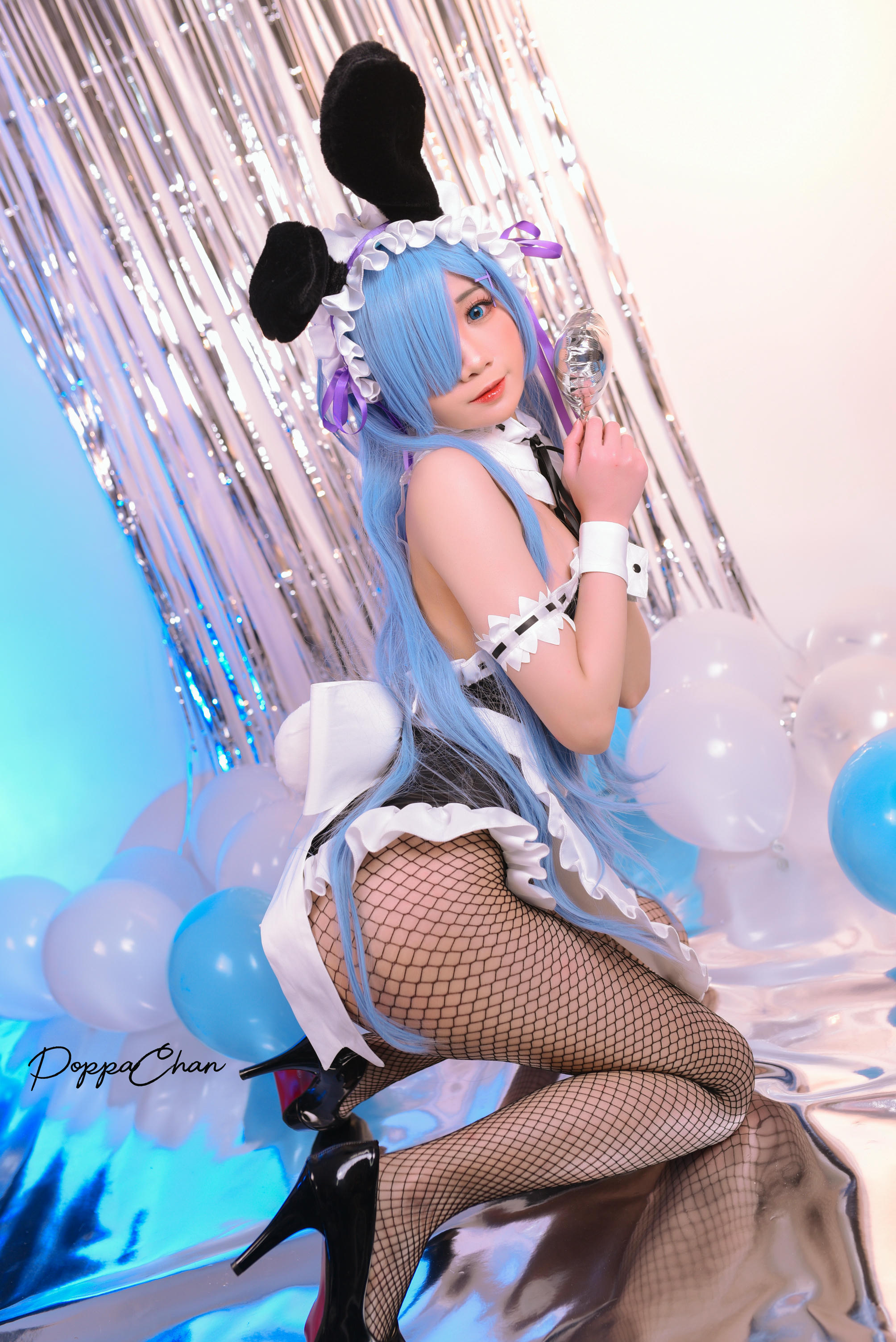 越南coser-PoppaChan NO.022 Rem Bunny Re-Zero[37P+12V／489MB]_第1集