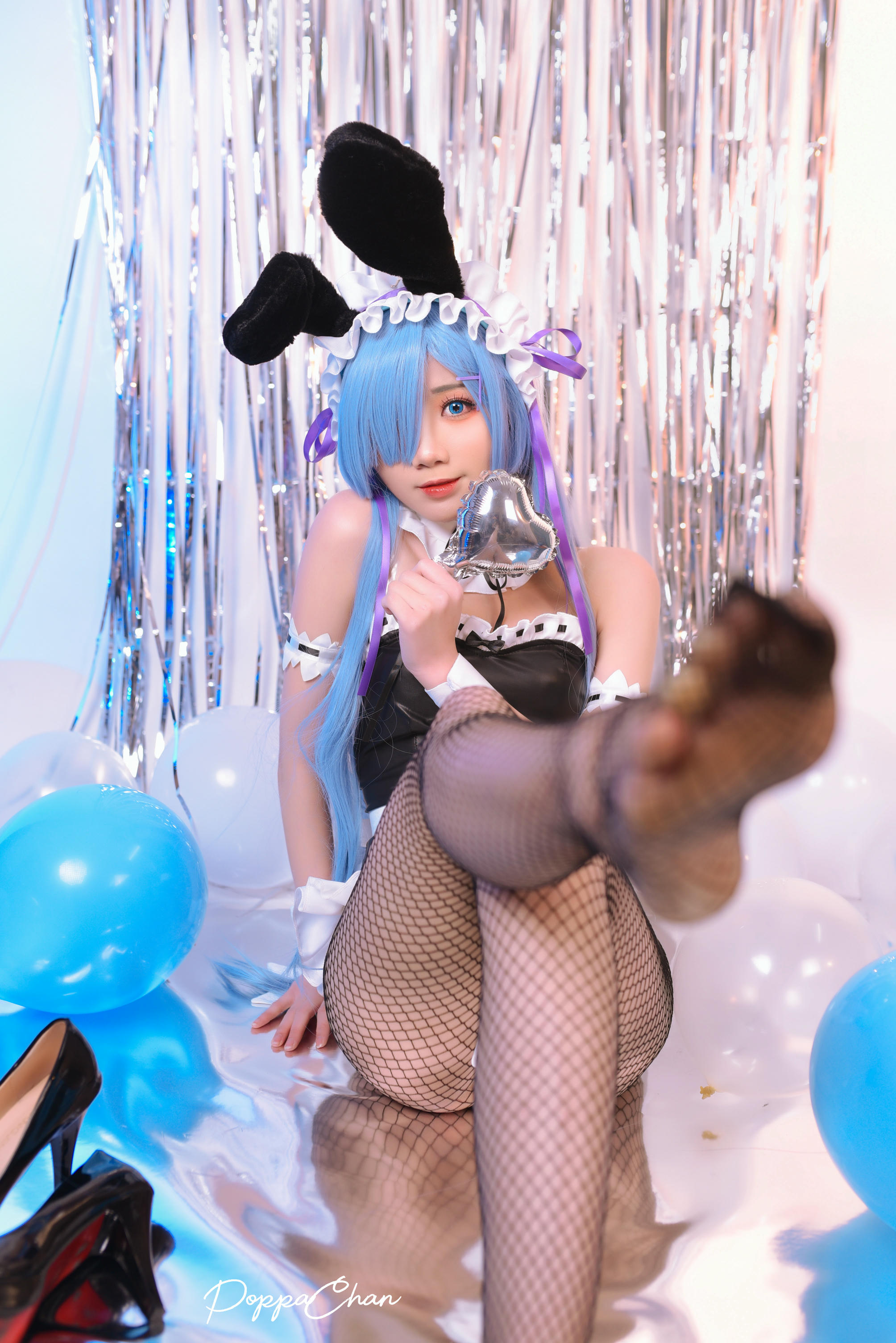 越南coser-PoppaChan NO.022 Rem Bunny Re-Zero[37P+12V／489MB]_第1集