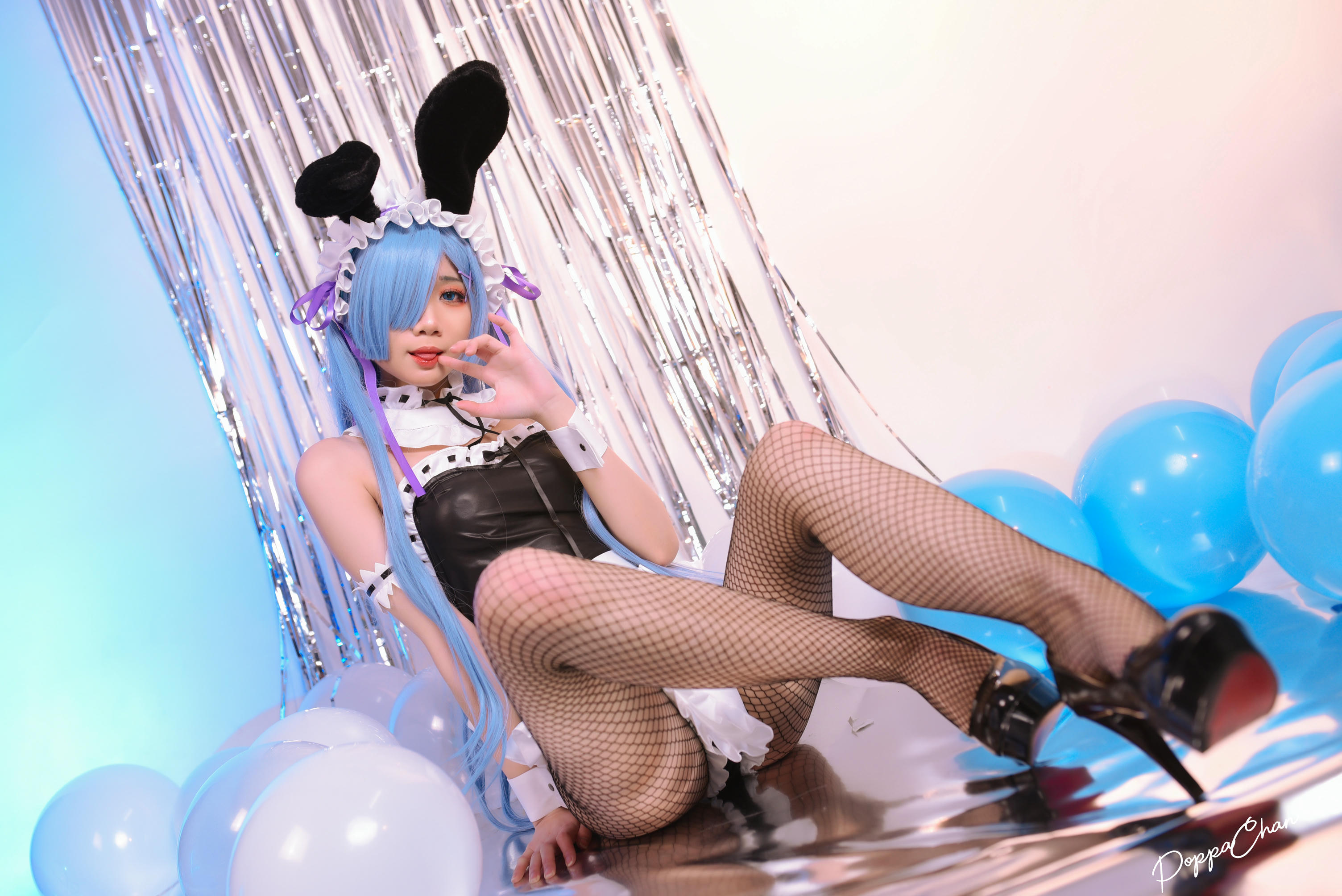 越南coser-PoppaChan NO.022 Rem Bunny Re-Zero[37P+12V／489MB]_第1集