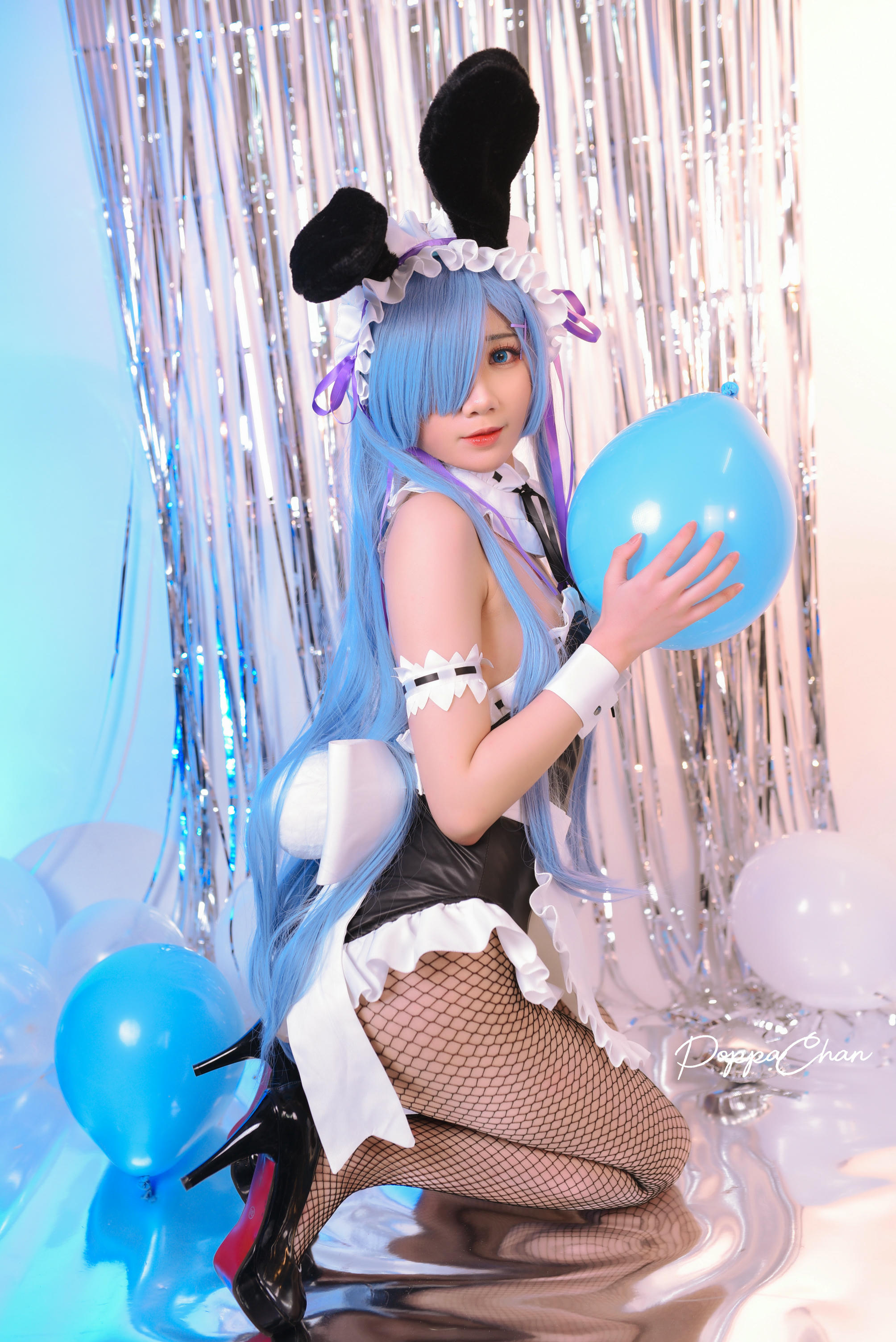 越南coser-PoppaChan NO.022 Rem Bunny Re-Zero[37P+12V／489MB]_第1集