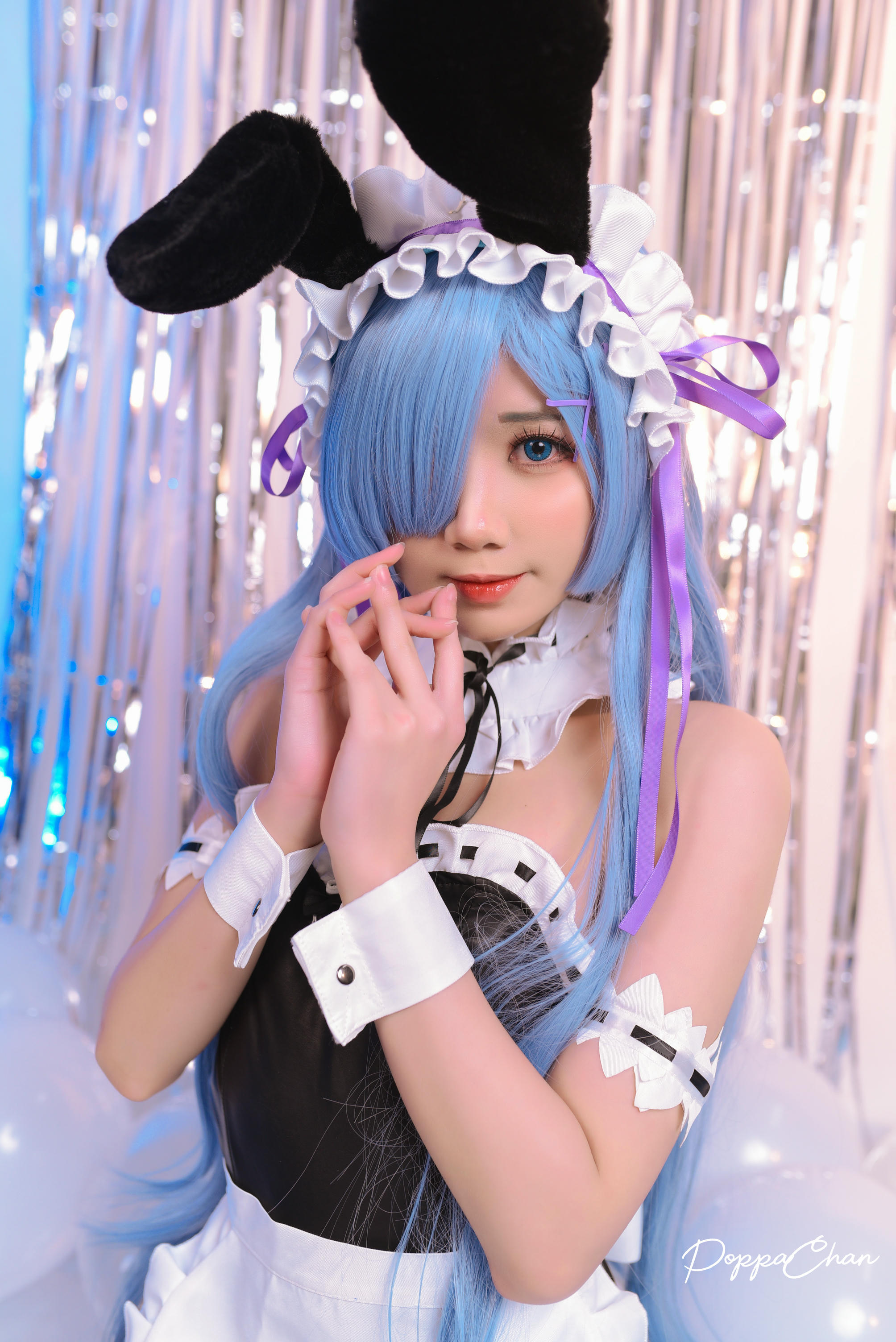 越南coser-PoppaChan NO.022 Rem Bunny Re-Zero[37P+12V／489MB]_第1集