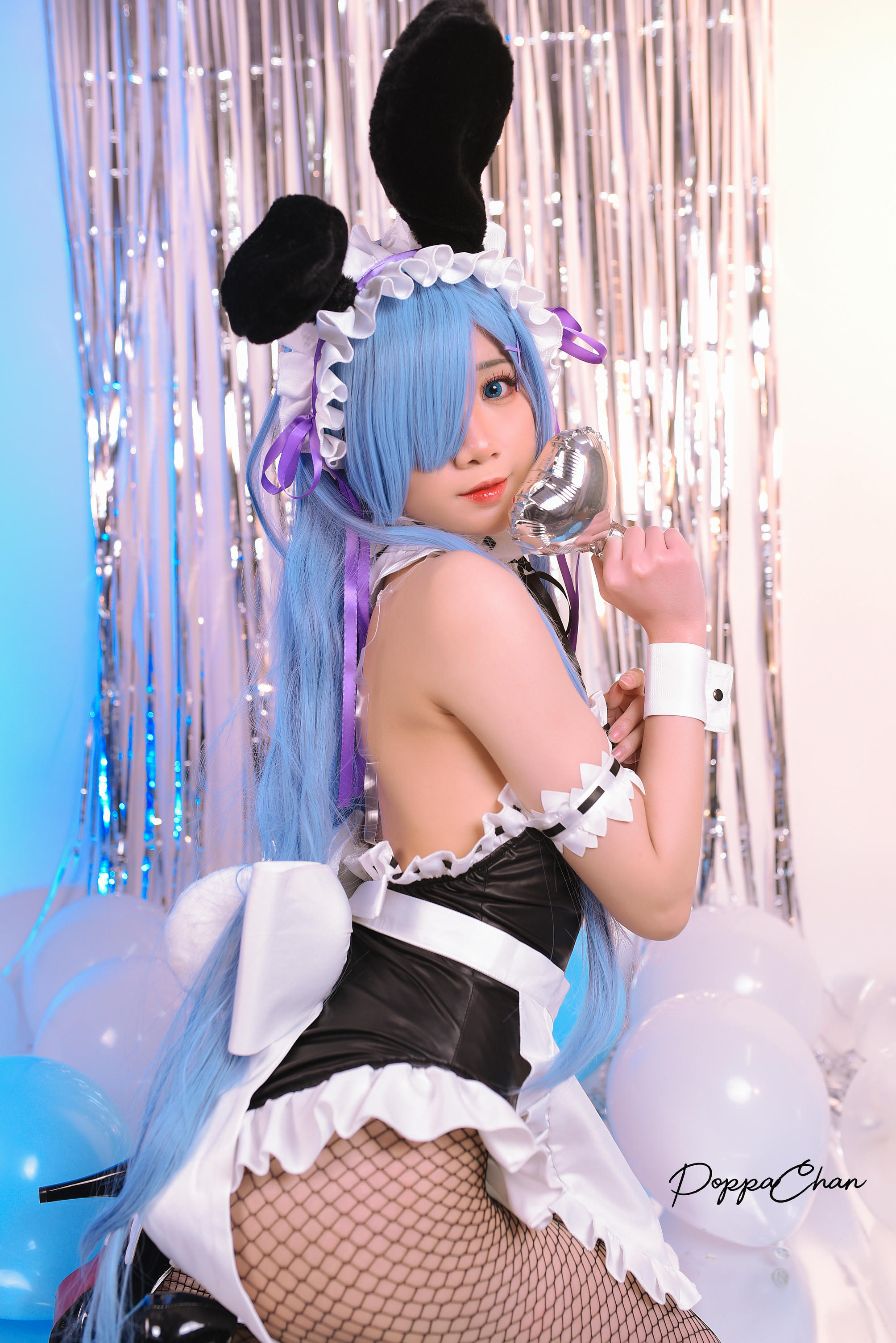 越南coser-PoppaChan NO.022 Rem Bunny Re-Zero[37P+12V／489MB]_第1集