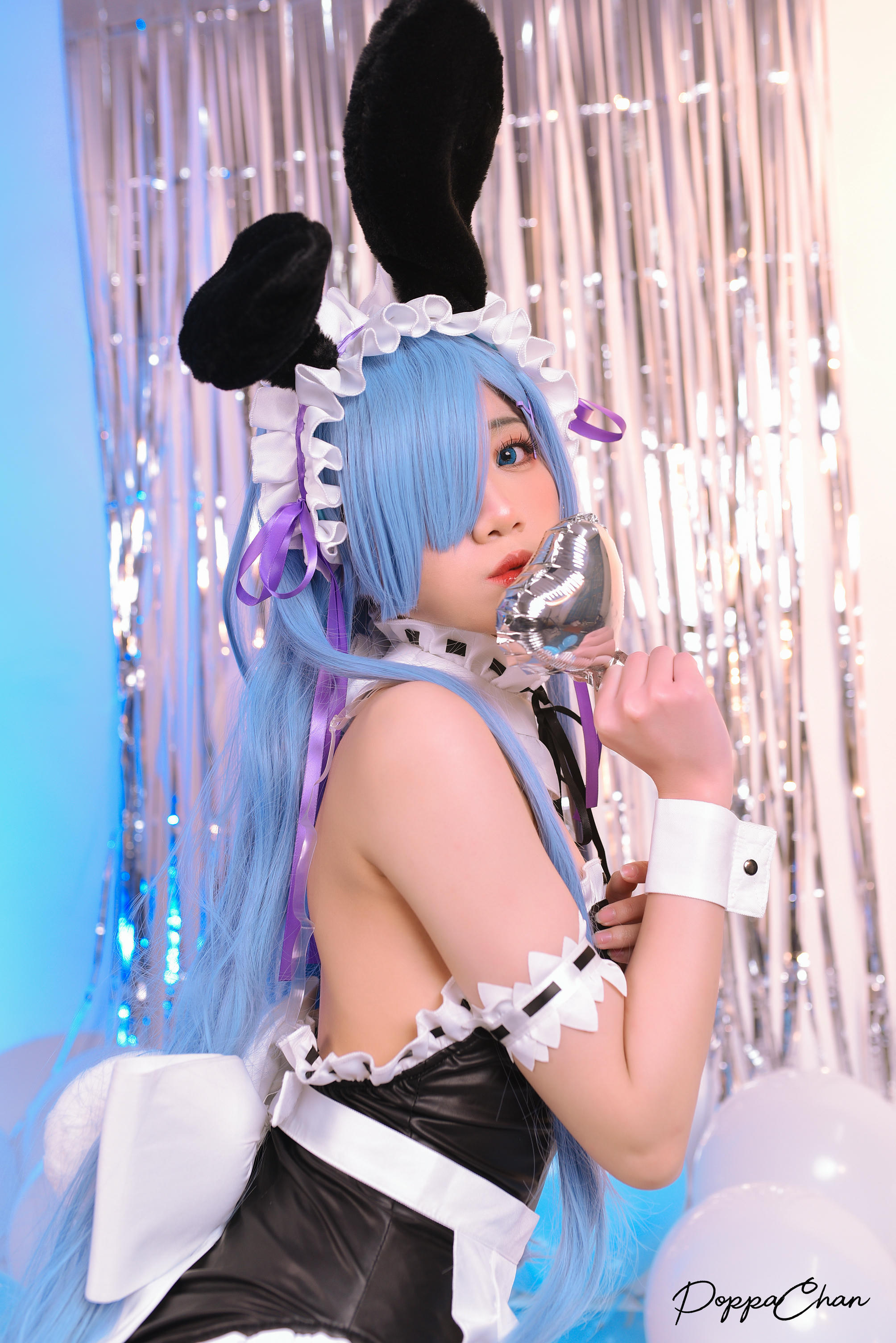 越南coser-PoppaChan NO.022 Rem Bunny Re-Zero[37P+12V／489MB]_第1集