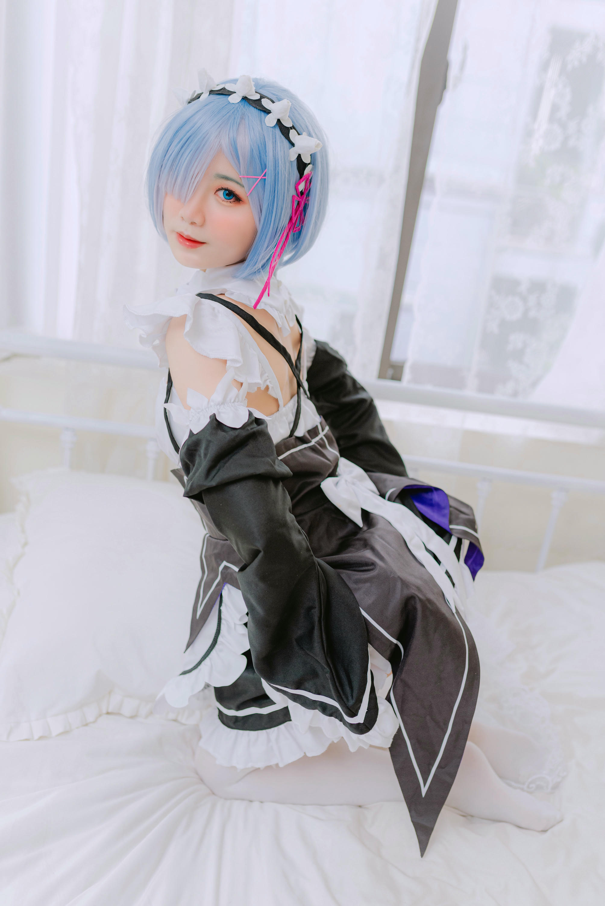 越南coser-PoppaChan NO.023 Rem maid-Re-Zero [20P／105MB]_第1集