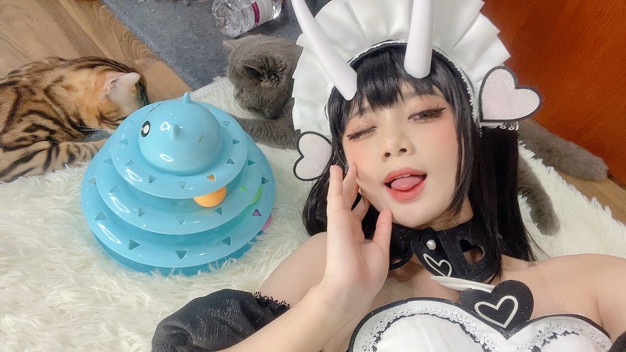 越南coser-PoppaChan NO.026 cosplay NOshiro Maid Azur Lane [127P11V 805MB]-Pic_第6集