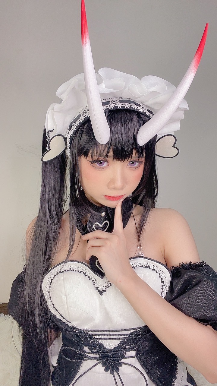 越南coser-PoppaChan NO.026 cosplay NOshiro Maid Azur Lane [127P11V 805MB]-Pic_第3集