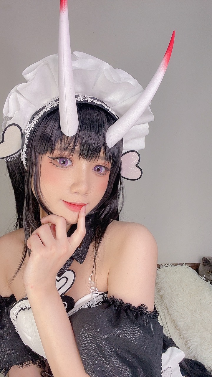 越南coser-PoppaChan NO.026 cosplay NOshiro Maid Azur Lane [127P11V 805MB]-Pic_第3集