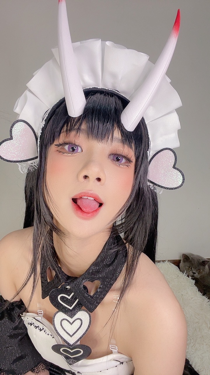 越南coser-PoppaChan NO.026 cosplay NOshiro Maid Azur Lane [127P11V 805MB]-Pic_第3集