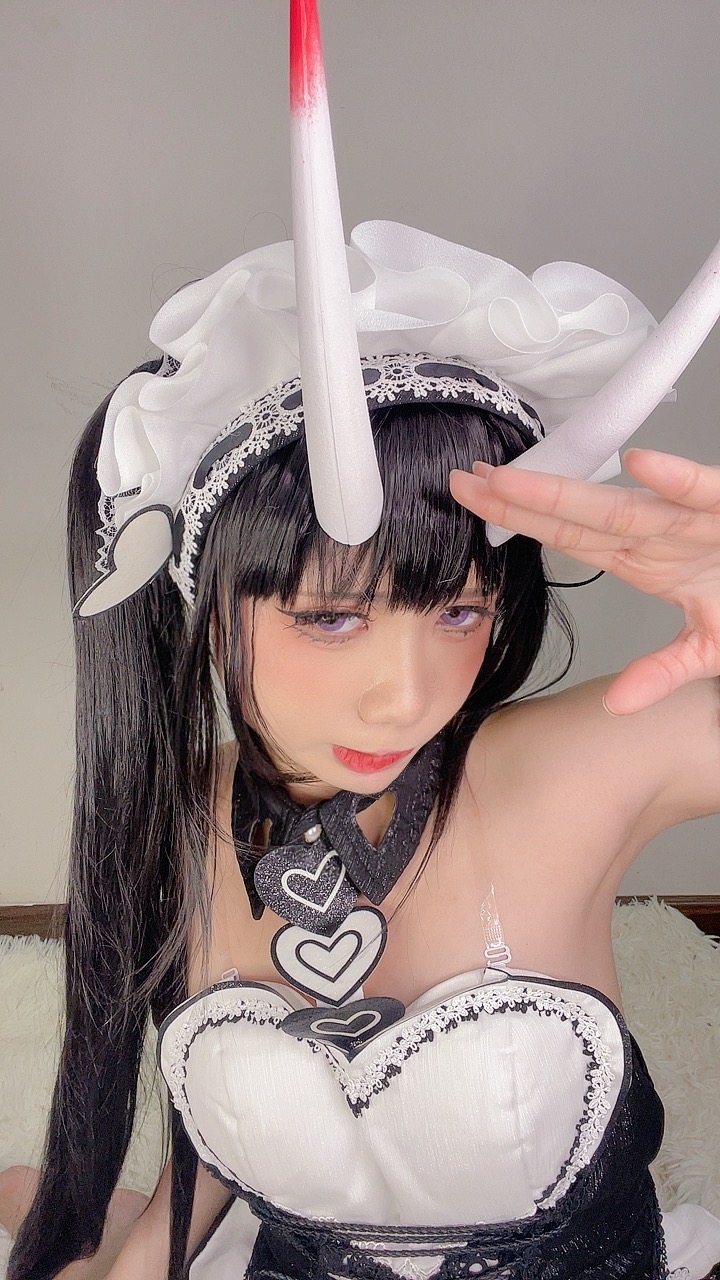 越南coser-PoppaChan NO.026 cosplay NOshiro Maid Azur Lane [127P11V 805MB]-Pic_第3集