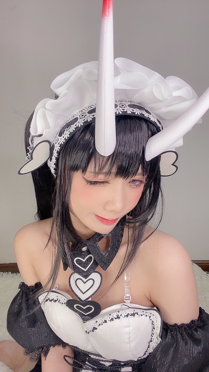 越南coser-PoppaChan NO.026 cosplay NOshiro Maid Azur Lane [127P11V 805MB]-Pic_第3集