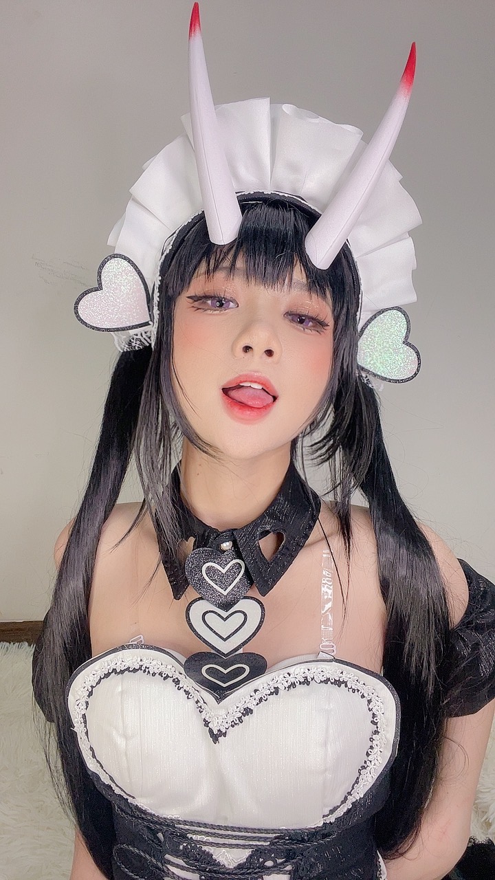 越南coser-PoppaChan NO.026 cosplay NOshiro Maid Azur Lane [127P11V 805MB]-Pic_第4集