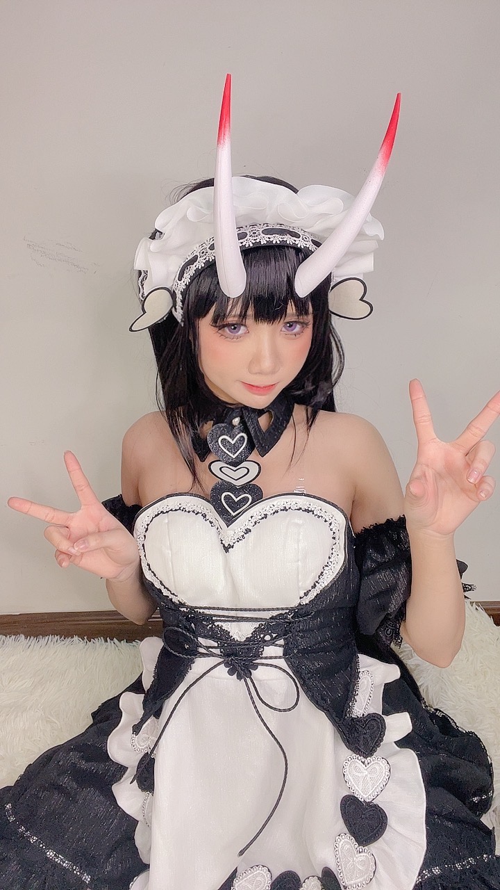 越南coser-PoppaChan NO.026 cosplay NOshiro Maid Azur Lane [127P11V 805MB]-Pic_第4集