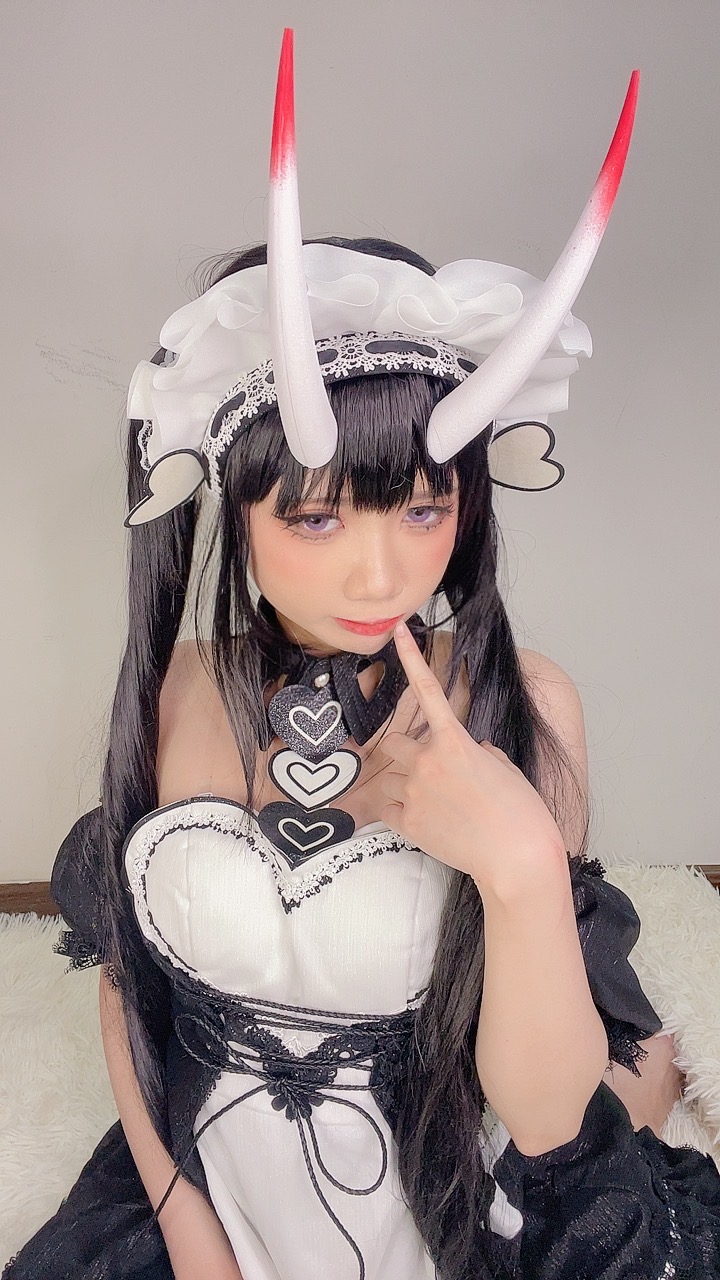 越南coser-PoppaChan NO.026 cosplay NOshiro Maid Azur Lane [127P11V 805MB]-Pic_第4集