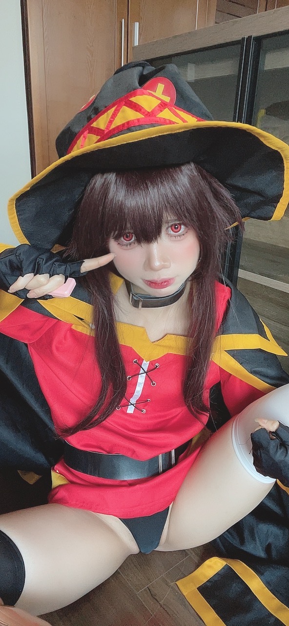 越南coser-PoppaChan NO.033 Konosuba Megumin [128P12V-1.01GB]-Selfies_第2集