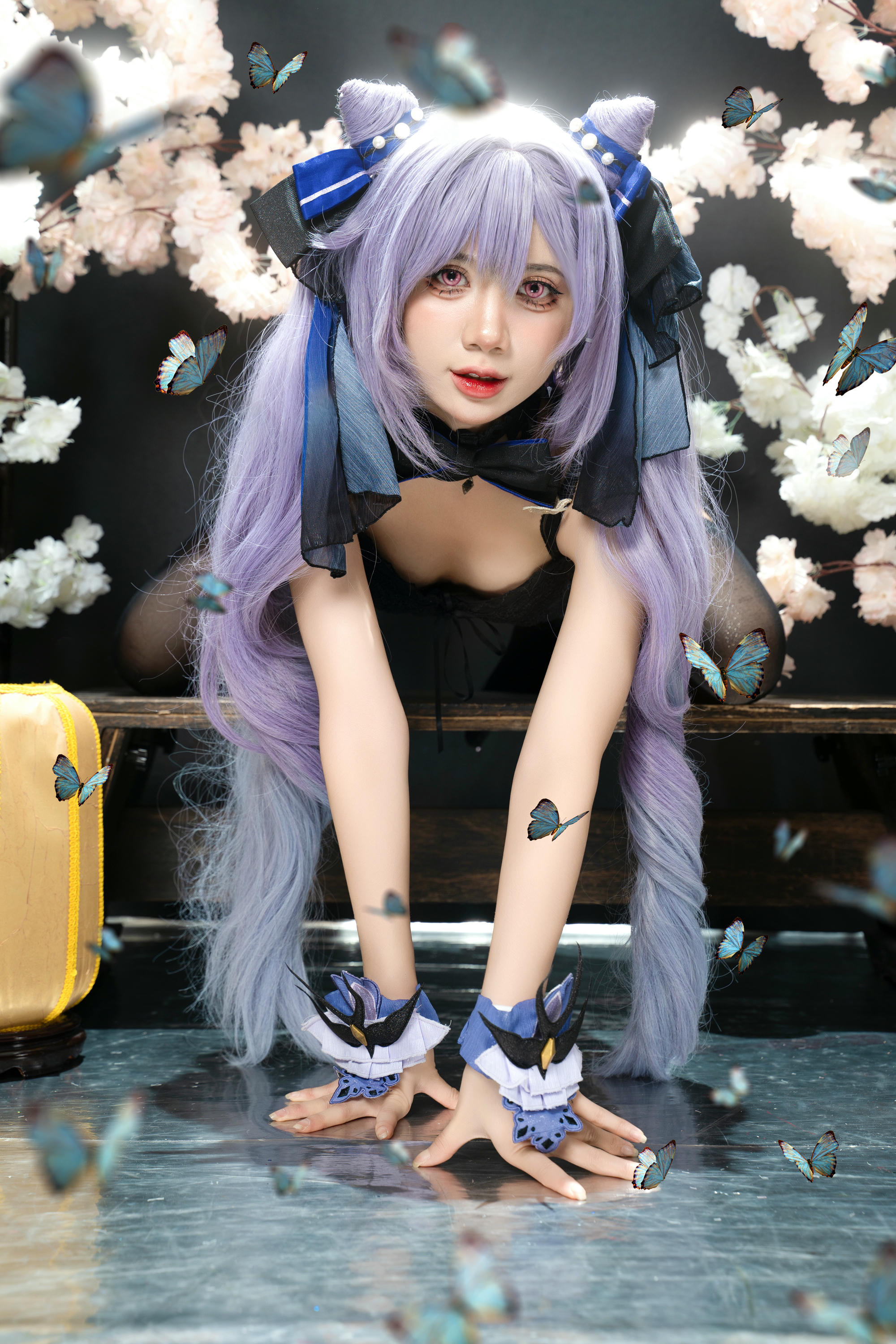 越南coser-PoppaChan NO.034 8月 Keqing [120P10V 1.08GB]_第1集