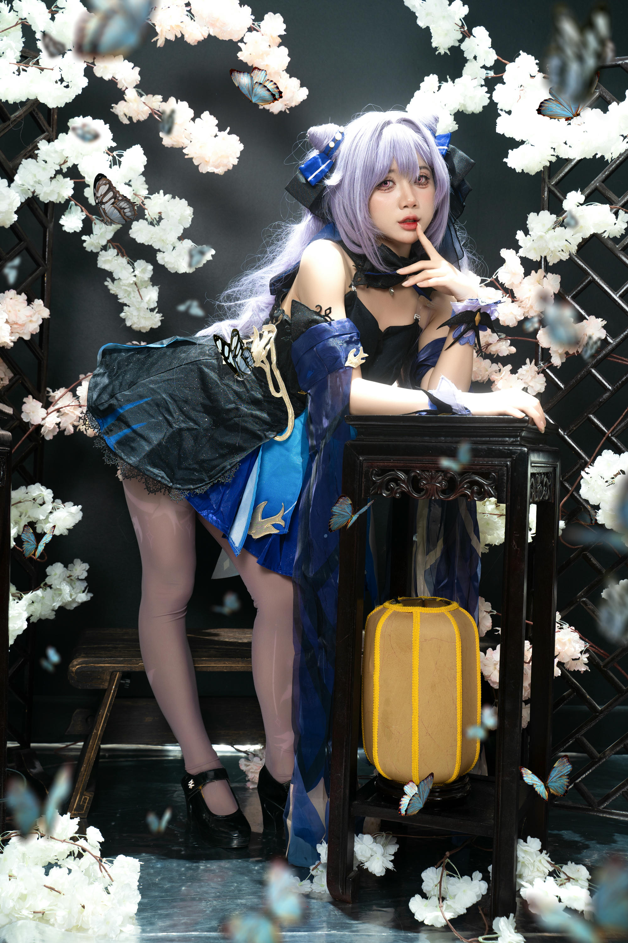 越南coser-PoppaChan NO.034 8月 Keqing [120P10V 1.08GB]_第1集