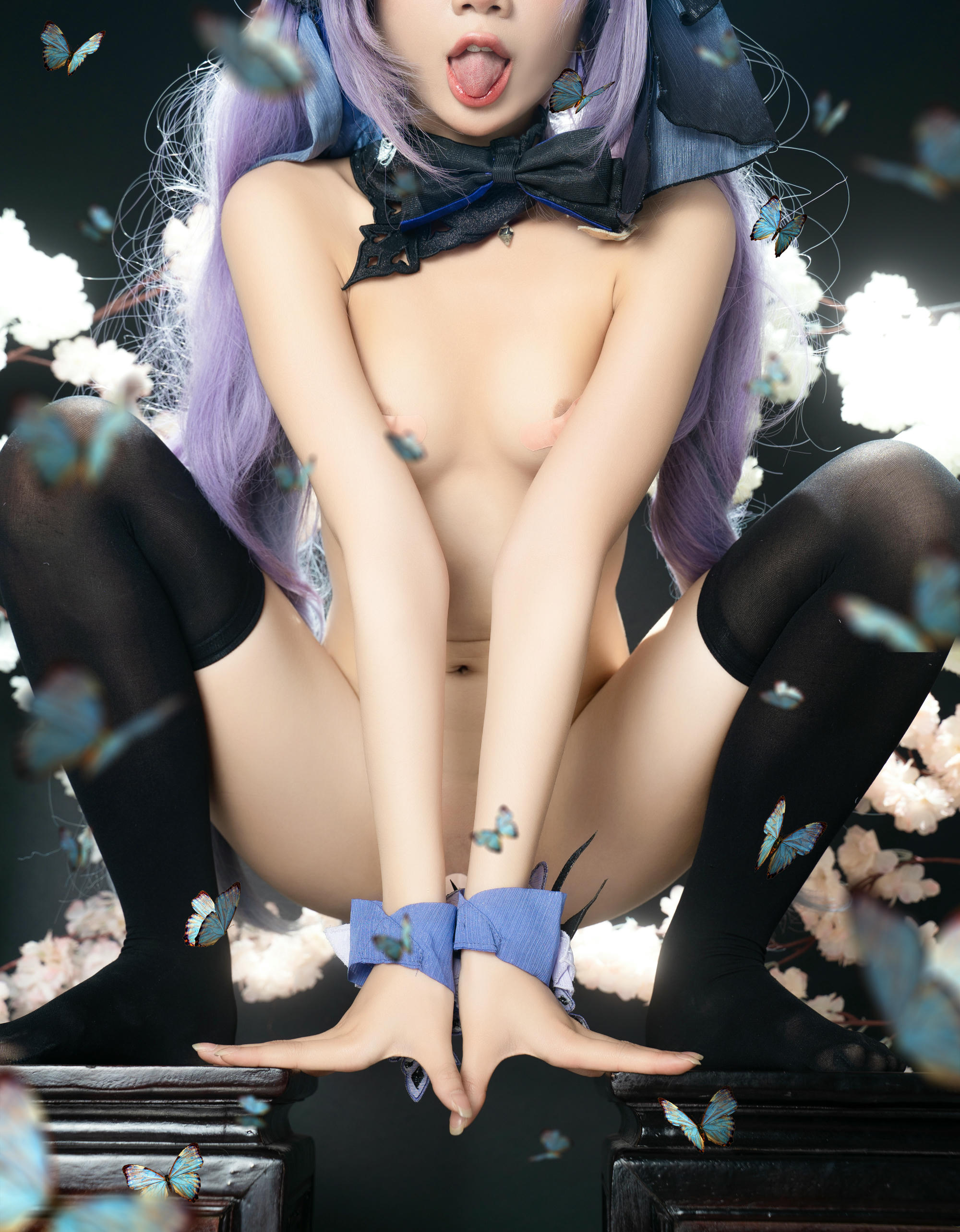 越南coser-PoppaChan NO.034 8月 Keqing [120P10V 1.08GB]_第2集
