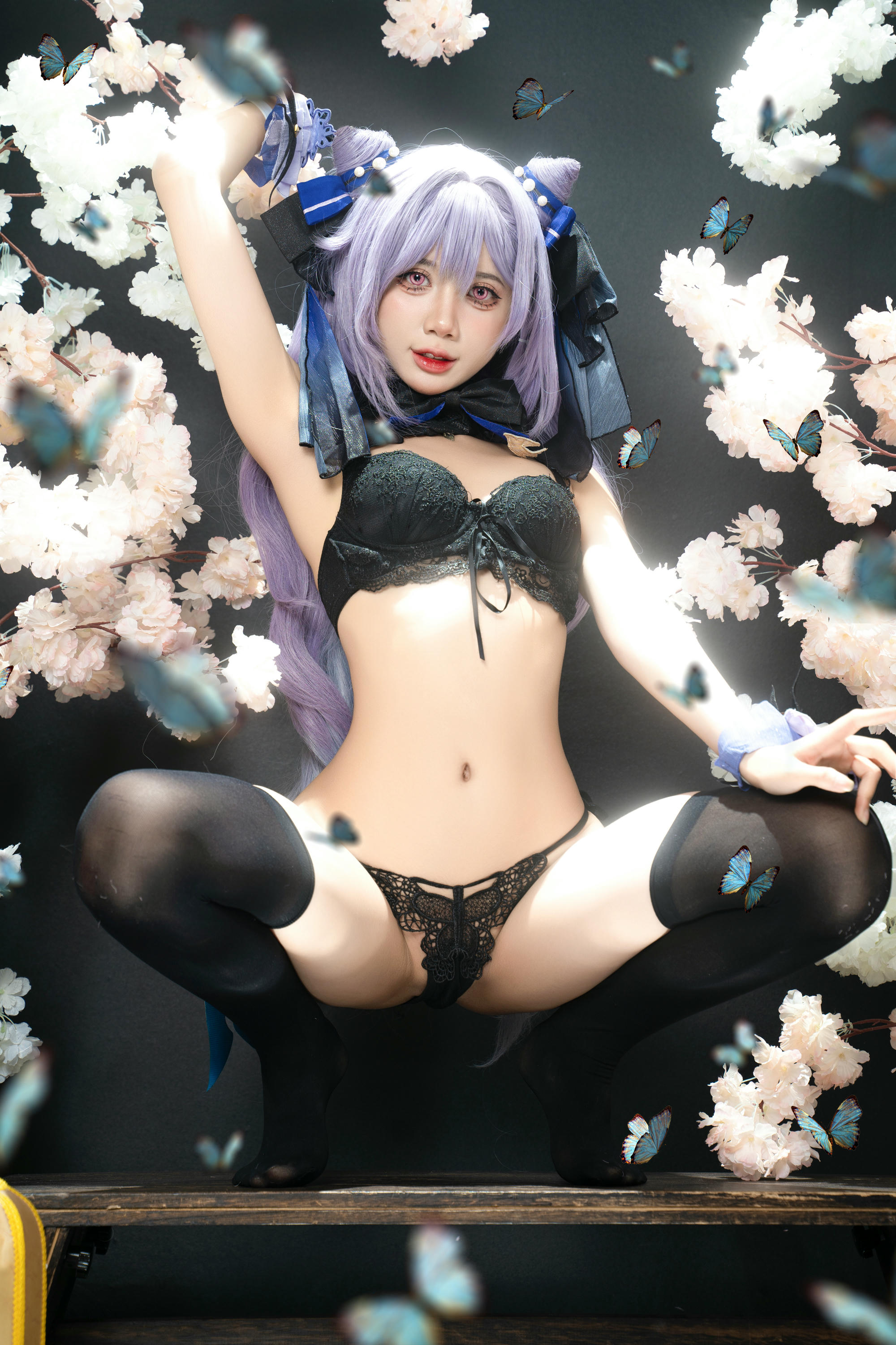 越南coser-PoppaChan NO.034 8月 Keqing [120P10V 1.08GB]_第1集