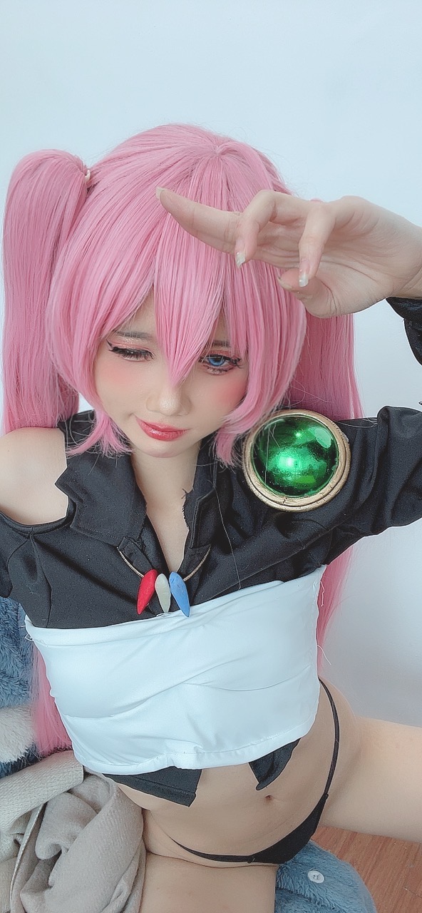 越南coser-PoppaChan NO.041 Milim Nava (Tensei Shitara Slime Datta Ken) [119P8V-766MB]-Selfies [79]_第2集