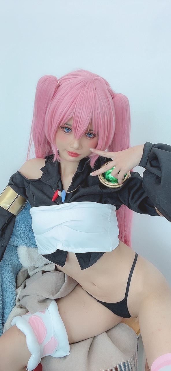 越南coser-PoppaChan NO.041 Milim Nava (Tensei Shitara Slime Datta Ken) [119P8V-766MB]-Selfies [79]_第3集