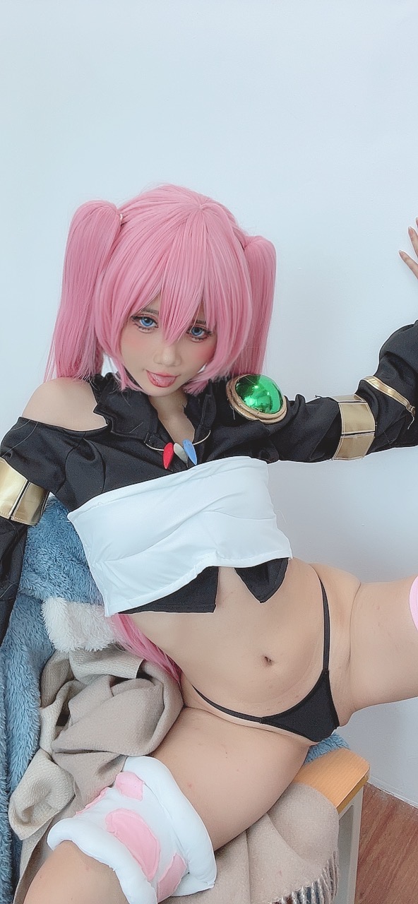 越南coser-PoppaChan NO.041 Milim Nava (Tensei Shitara Slime Datta Ken) [119P8V-766MB]-Selfies [79]_第3集