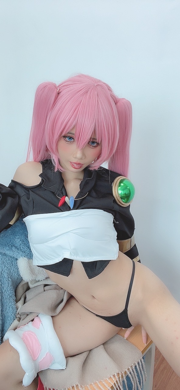 越南coser-PoppaChan NO.041 Milim Nava (Tensei Shitara Slime Datta Ken) [119P8V-766MB]-Selfies [79]_第3集
