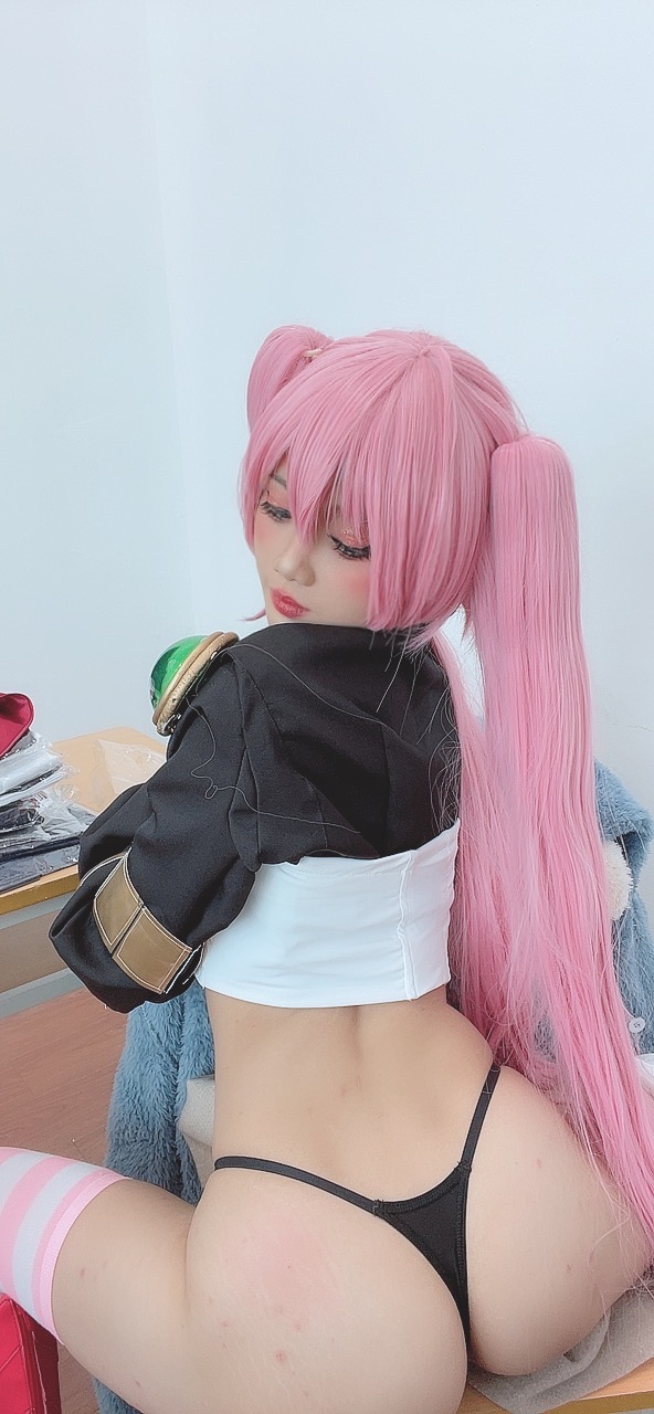 越南coser-PoppaChan NO.041 Milim Nava (Tensei Shitara Slime Datta Ken) [119P8V-766MB]-Selfies [79]_第3集