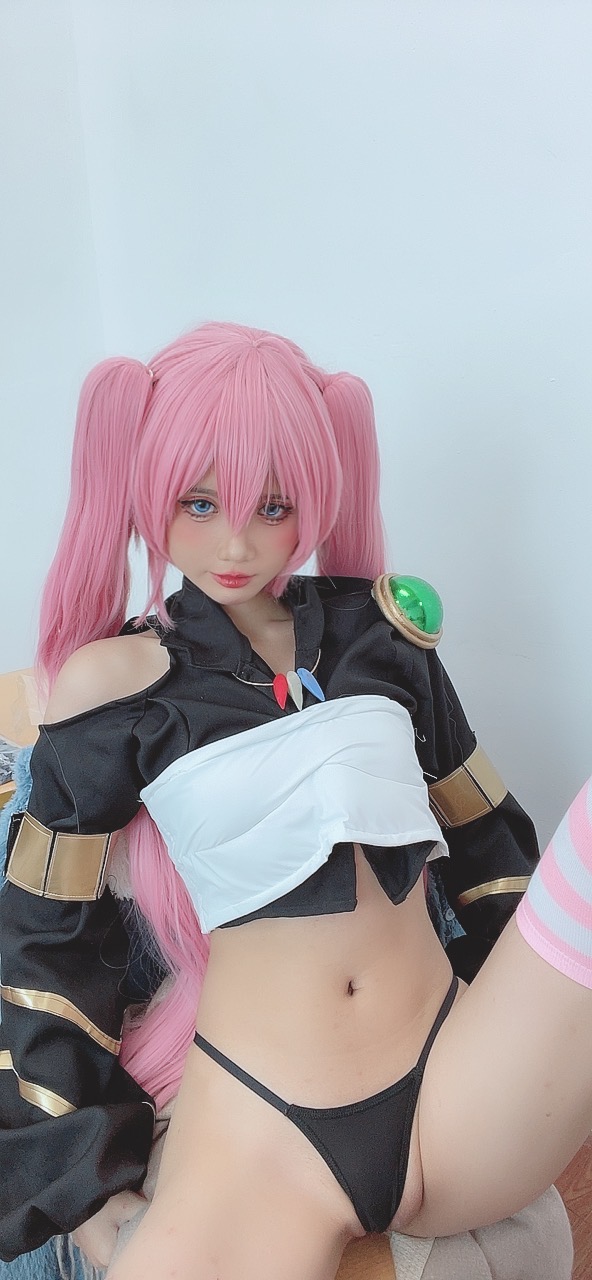 越南coser-PoppaChan NO.041 Milim Nava (Tensei Shitara Slime Datta Ken) [119P8V-766MB]-Selfies [79]_第3集