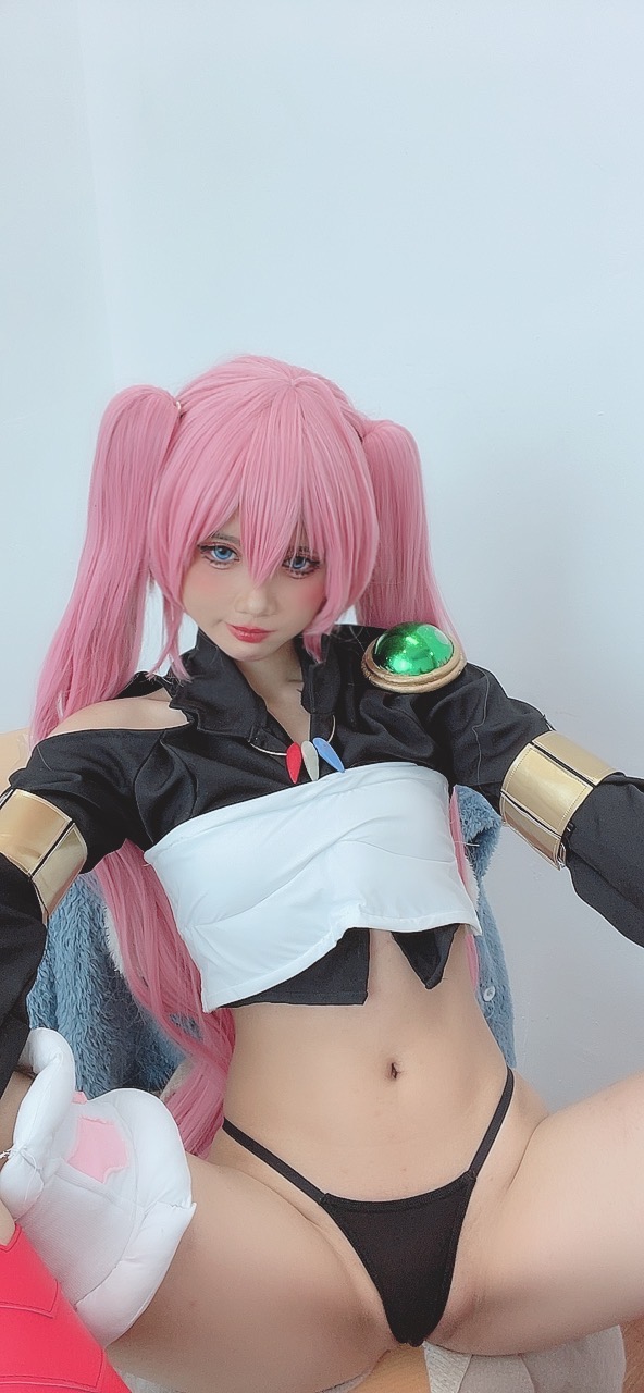 越南coser-PoppaChan NO.041 Milim Nava (Tensei Shitara Slime Datta Ken) [119P8V-766MB]-Selfies [79]_第3集